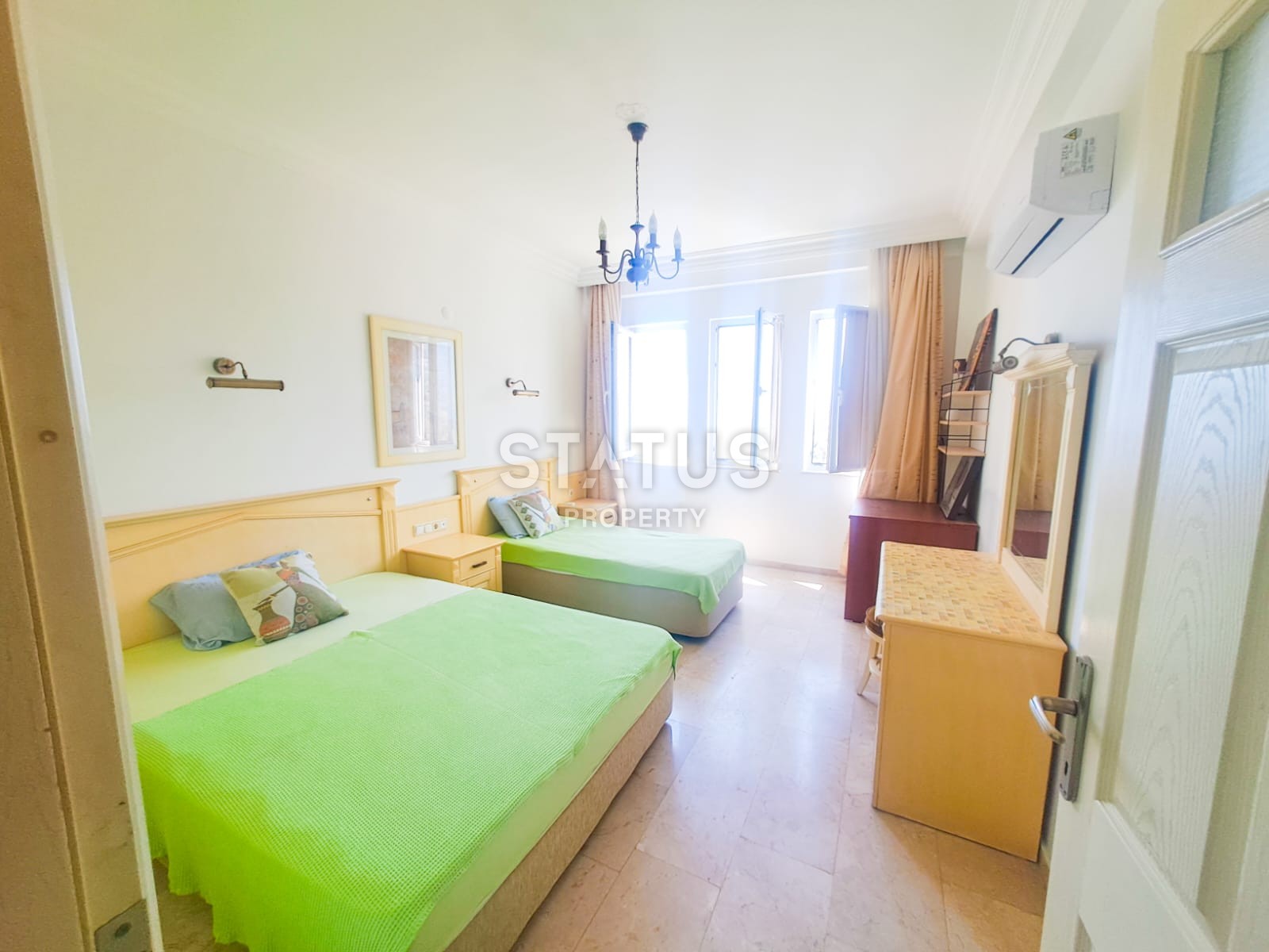 Villa 3+1 with sea view in Kargicak with aqua park, 140 m2 фото 28