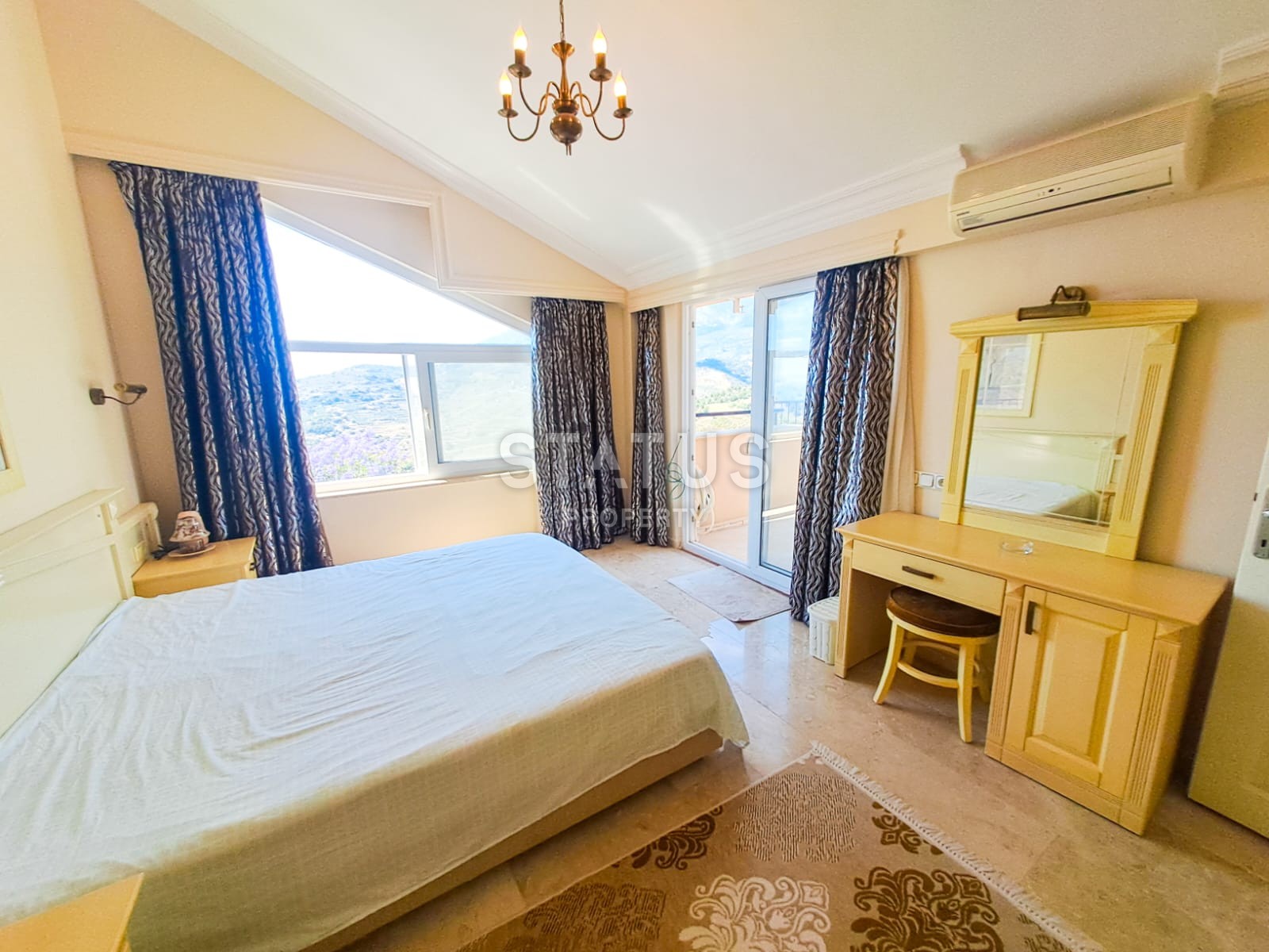 Villa 3+1 with sea view in Kargicak with aqua park, 140 m2 фото 46