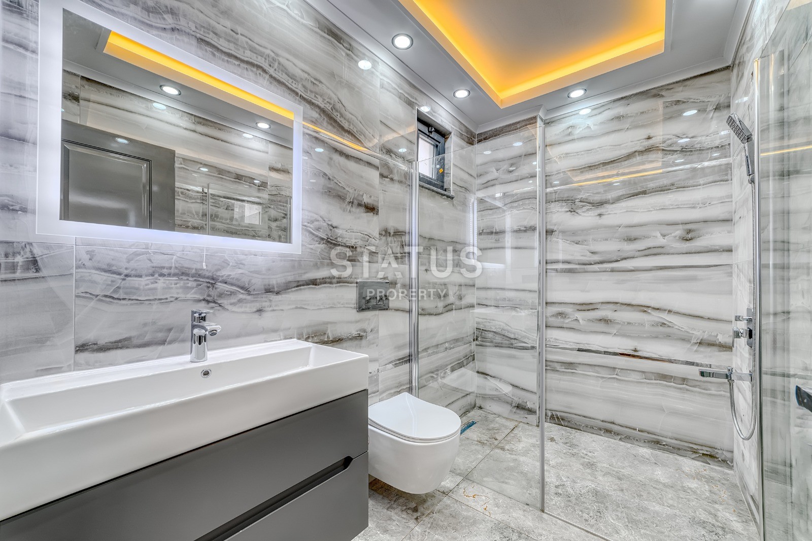 Просторная новая вилла в районе Джикджилли, 519 м2 фото 25