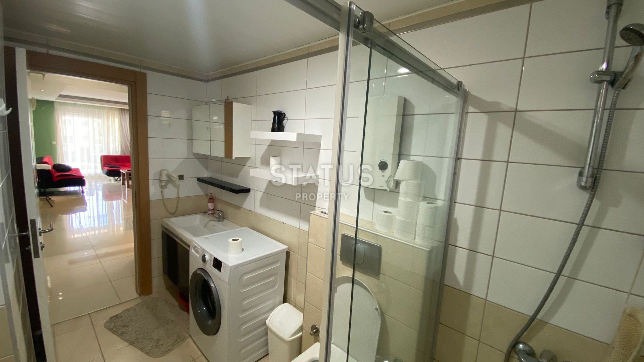 Apartment 1+1 with furniture in Cikcilli, 55 m2 фото 13