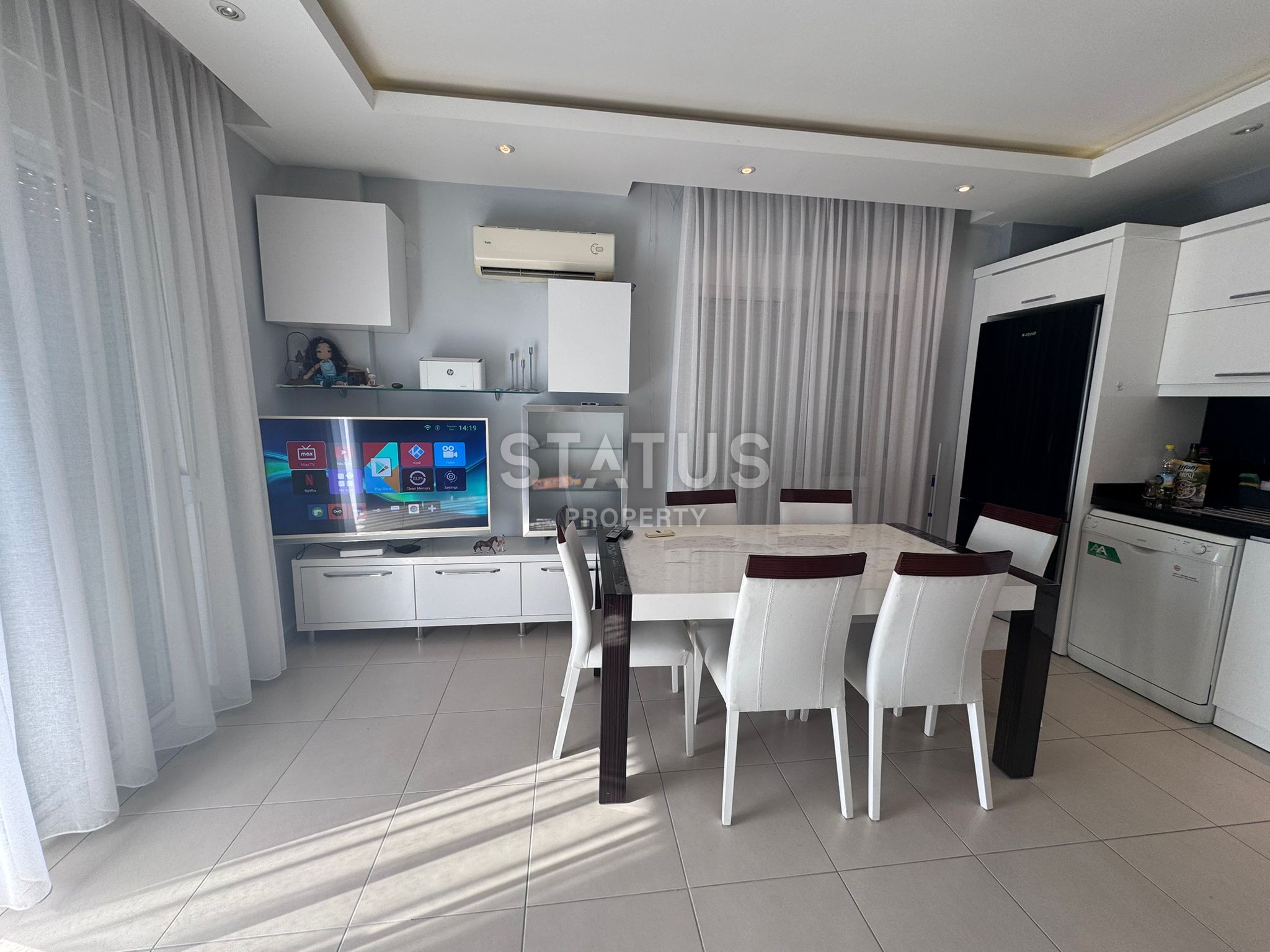 Трехкомнатная квартира с мебелью в центре Аланьи, 100 м2 фото 6