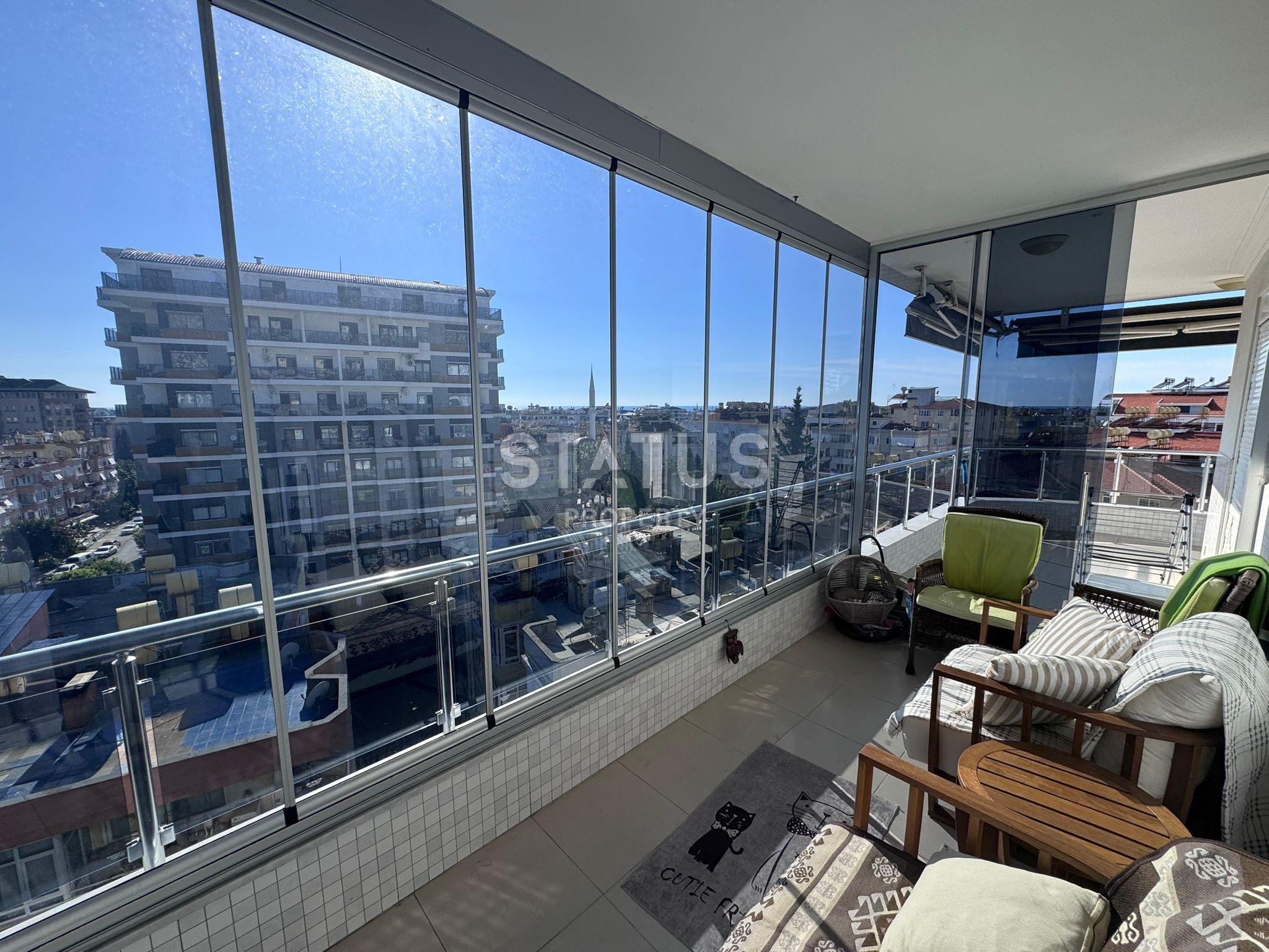 Трехкомнатная квартира с мебелью в центре Аланьи, 100 м2 фото 13