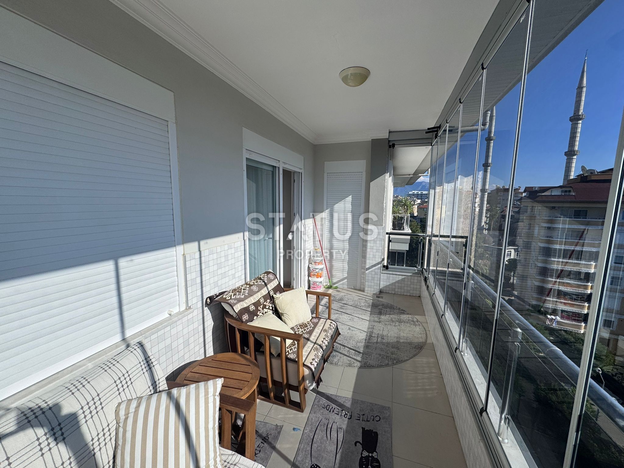 Трехкомнатная квартира с мебелью в центре Аланьи, 100 м2 фото 20