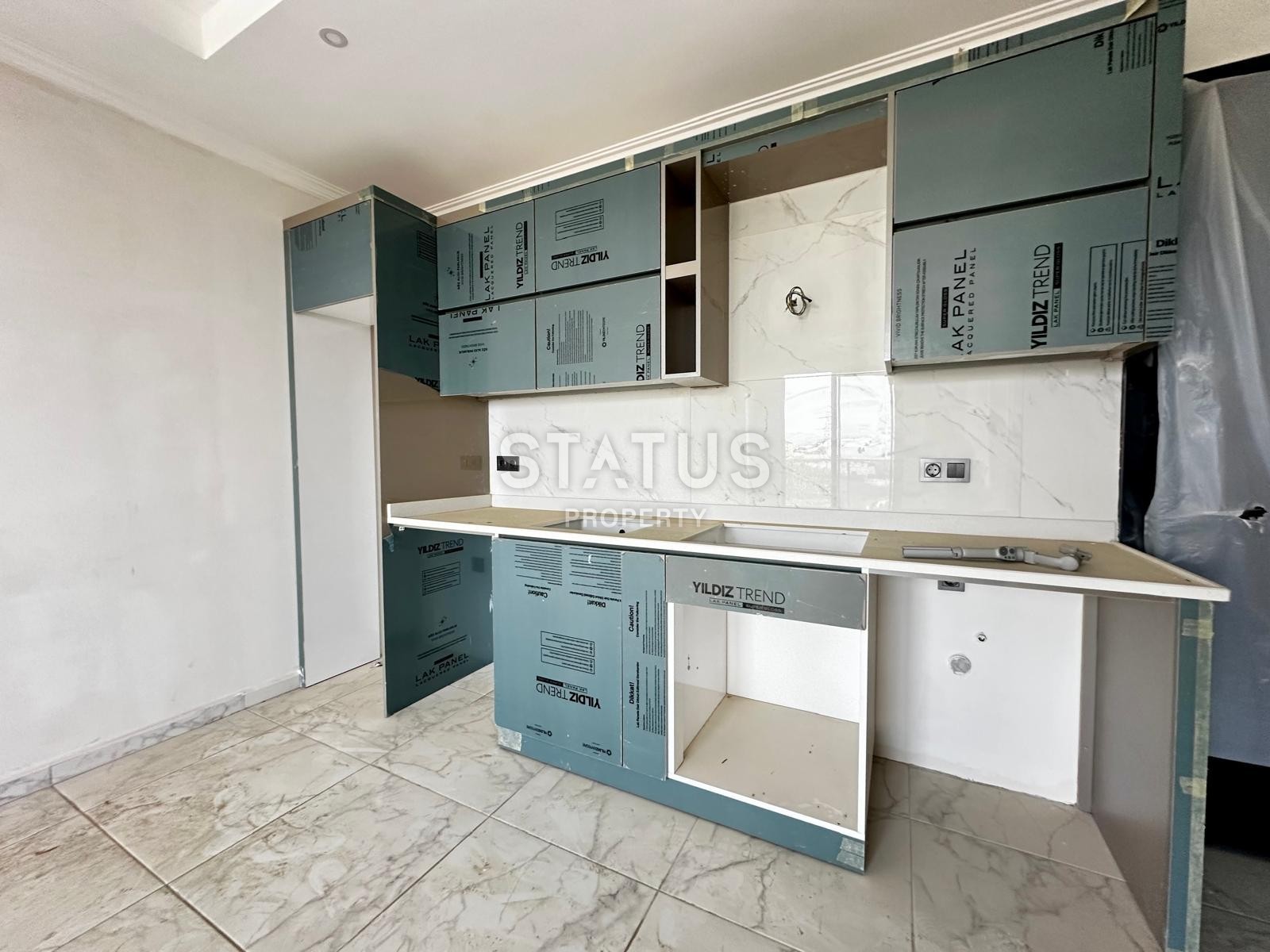 Новая квартира 1+1 в Махмутларе, 52 м2 фото 5