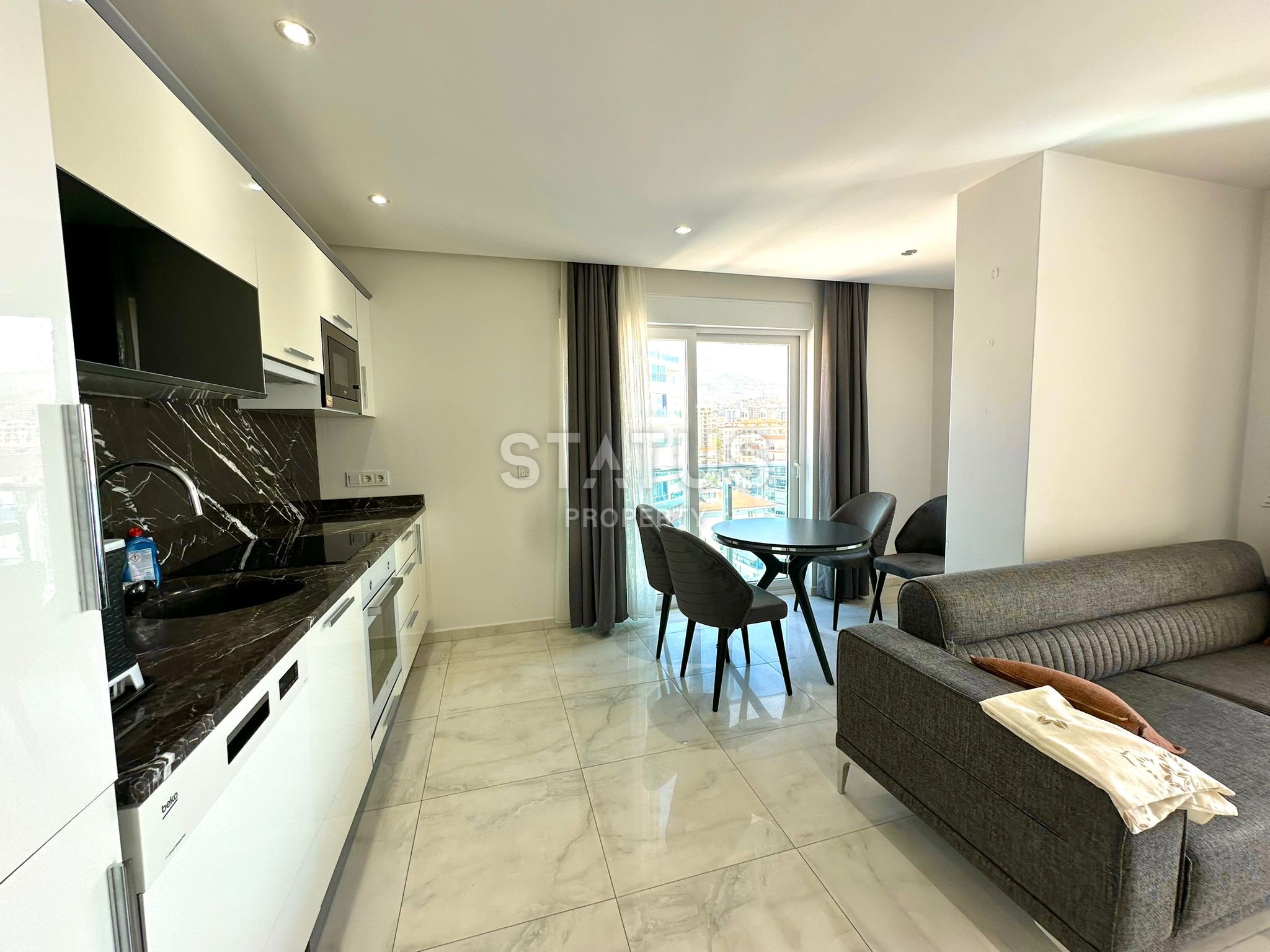 Квартира с мебелью в Махмутларе, 60 м2 фото 5