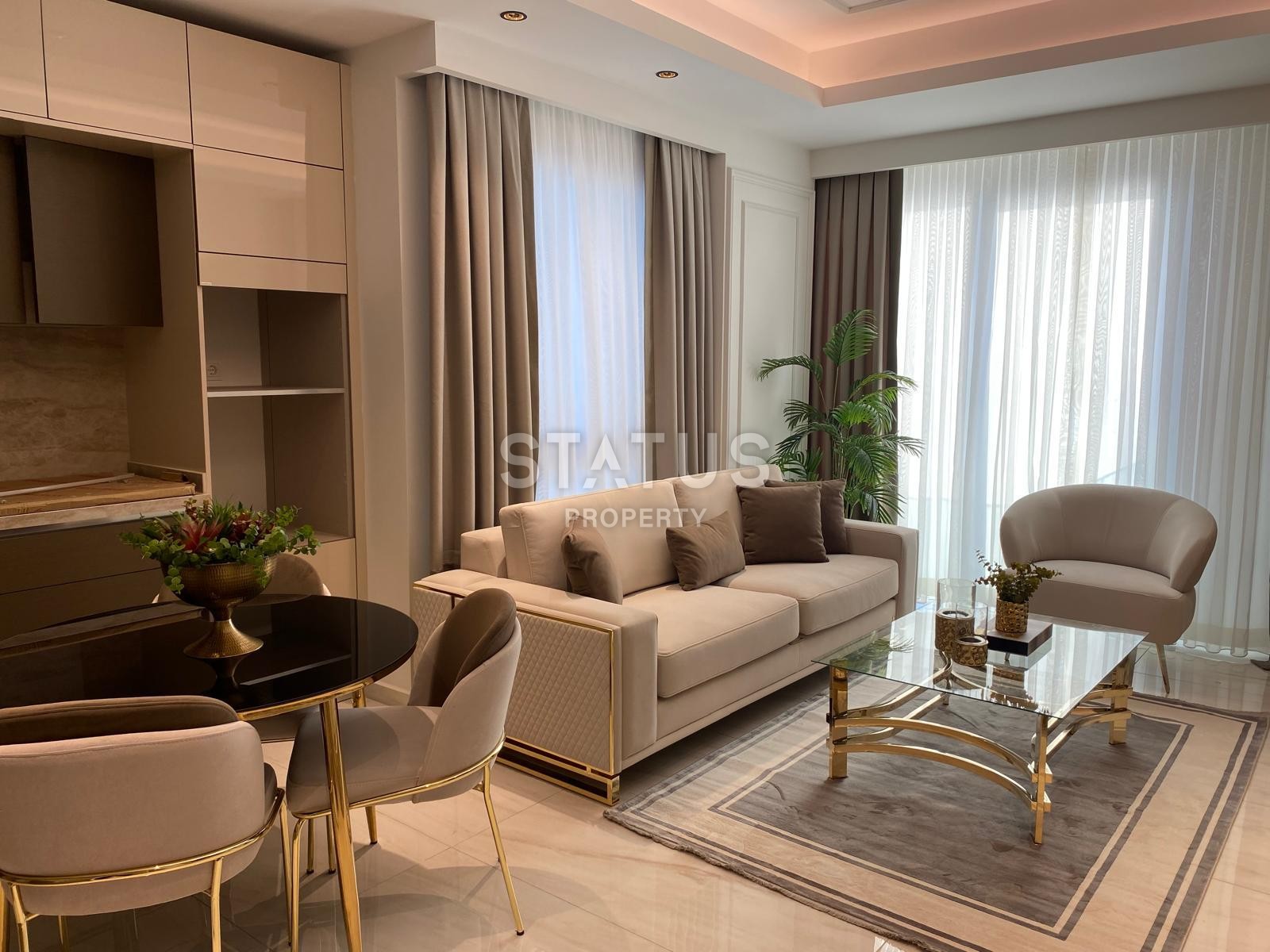 Luxurious three-room apartment in a complex with a water park, 85 m2 фото 7