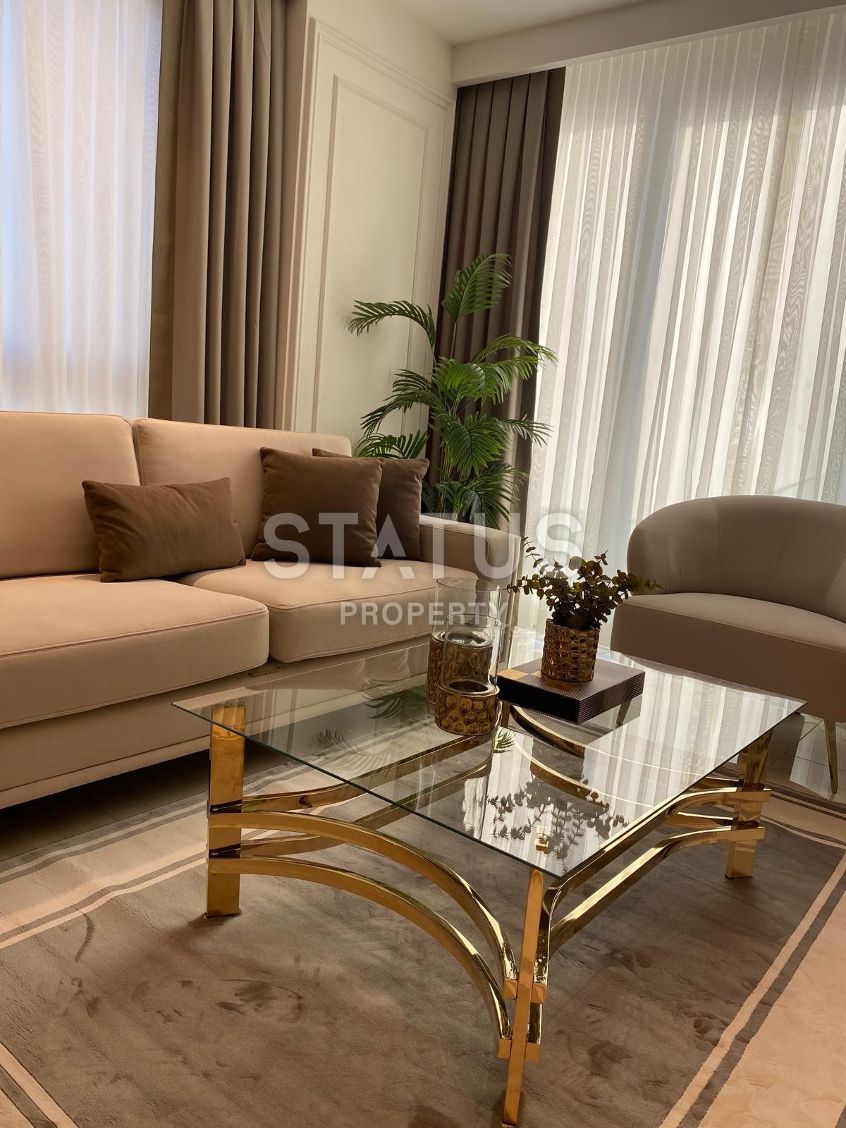 Luxurious three-room apartment in a complex with a water park, 85 m2 фото 8