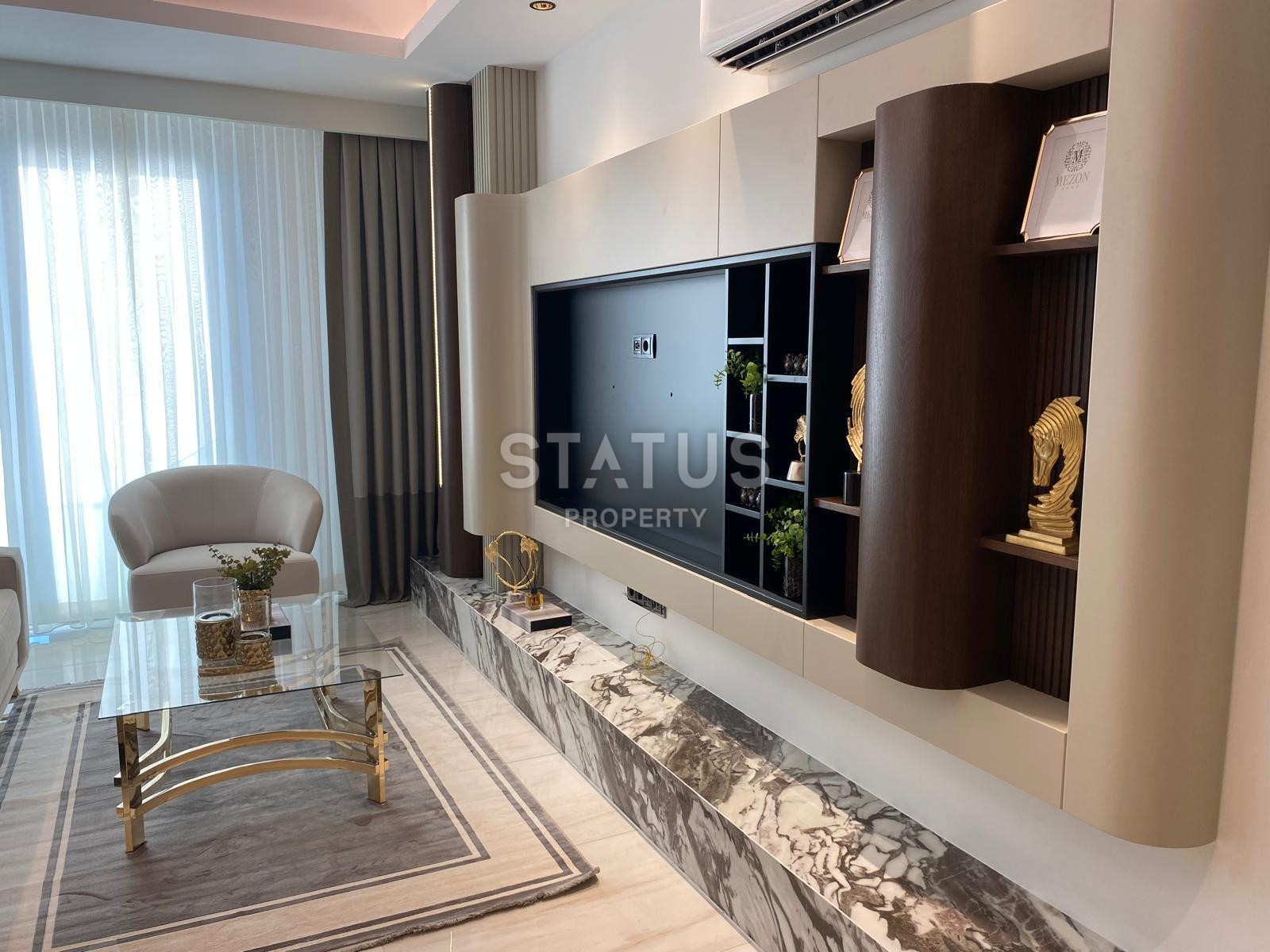 Luxurious three-room apartment in a complex with a water park, 85 m2 фото 9