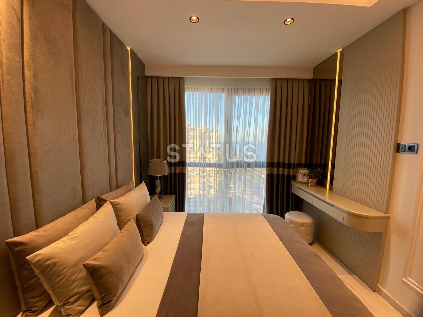 Luxurious three-room apartment in a complex with a water park, 85 m2 фото 13