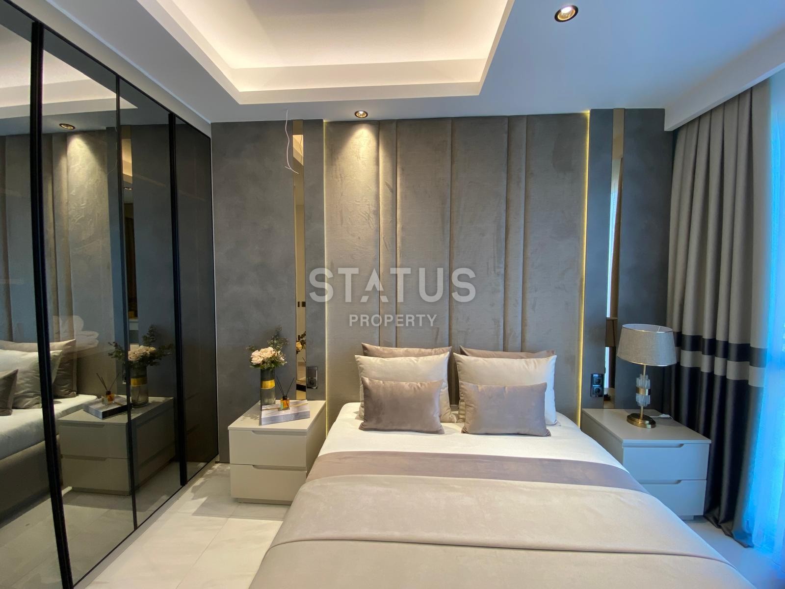 Luxurious three-room apartment in a complex with a water park, 85 m2 фото 16