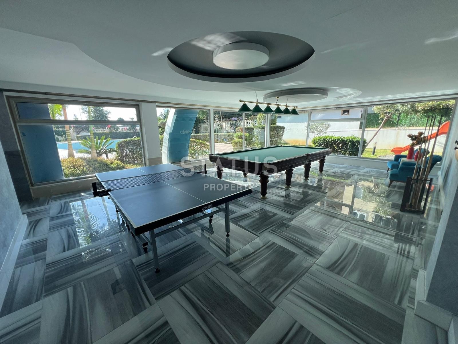 Трехкомнатная квартира в Махмутларе с видом на море, 125 м2 фото 9