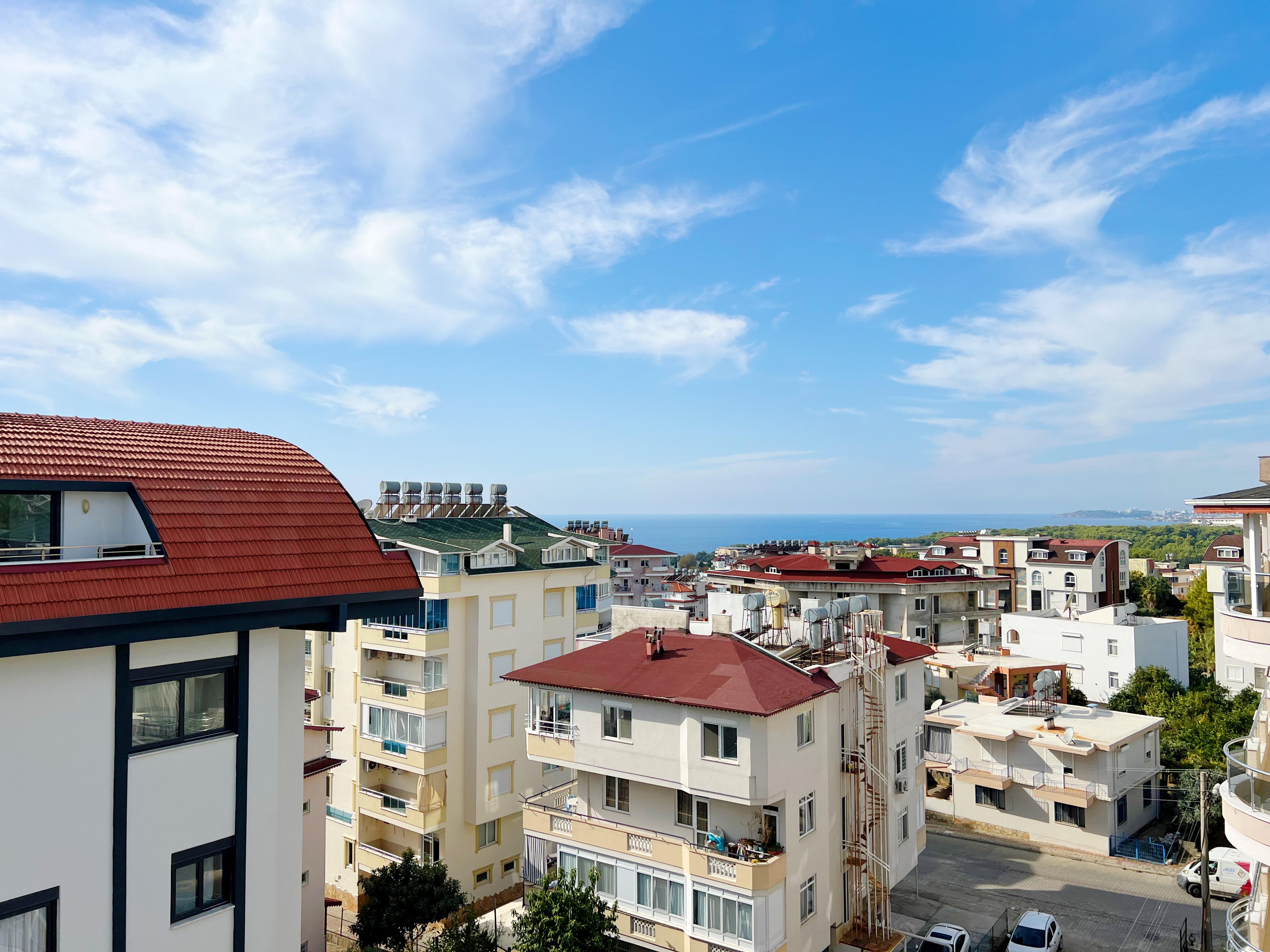 Пентхаус 2+1 в Авсалларе! Вид на море! 125 м2 фото 1