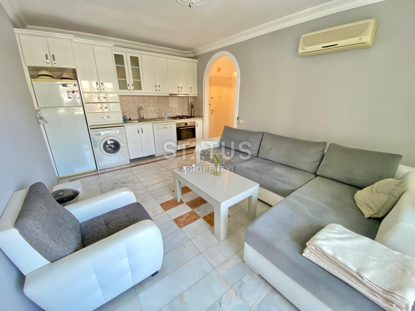 Двухкомнатная квартира в 300 м от моря под ВНЖ, 55 м2 фото 11