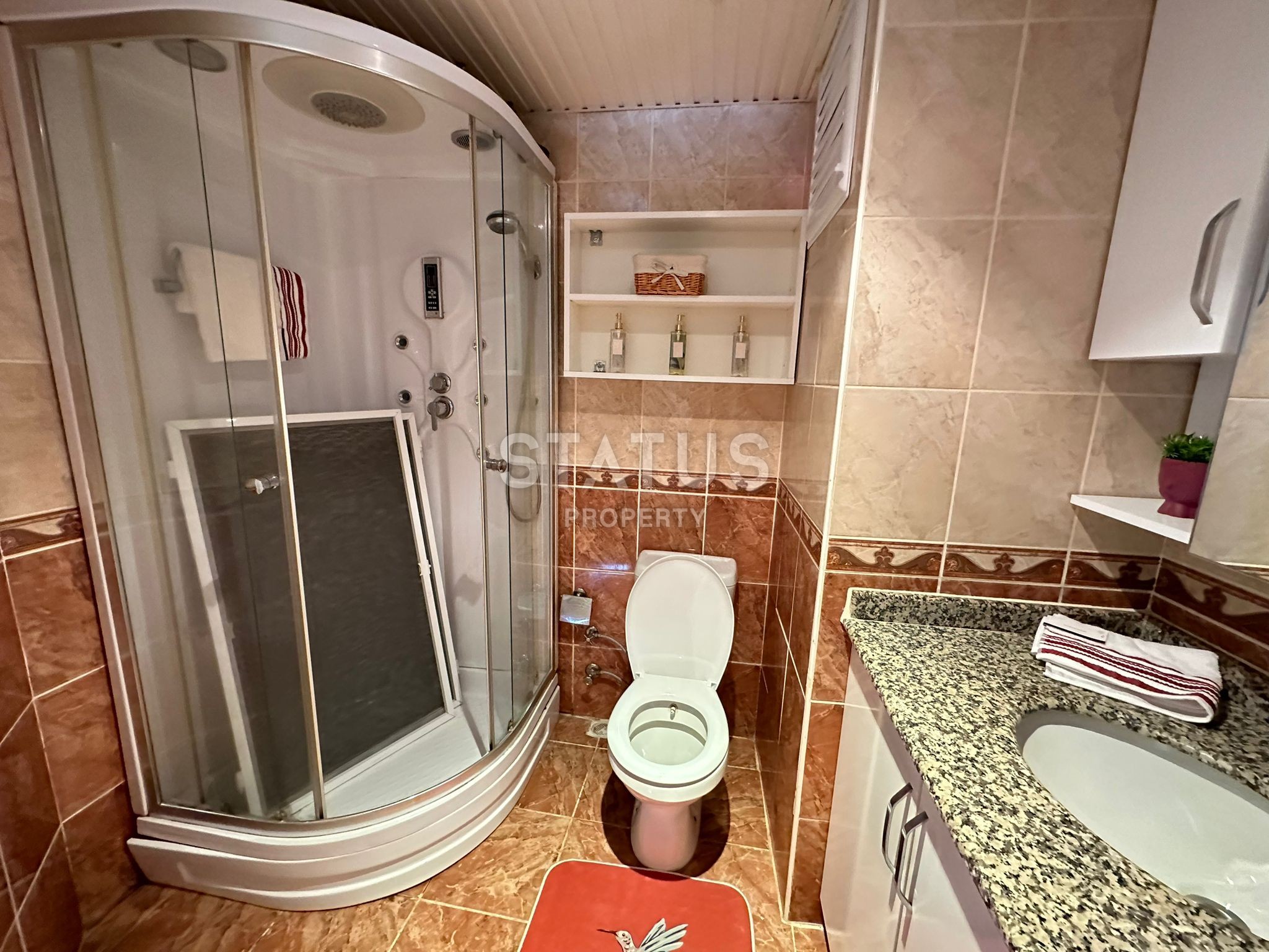 Двухкомнатная квартира с садом и новой мебелью в Тосмуре, 55 м2 фото 9