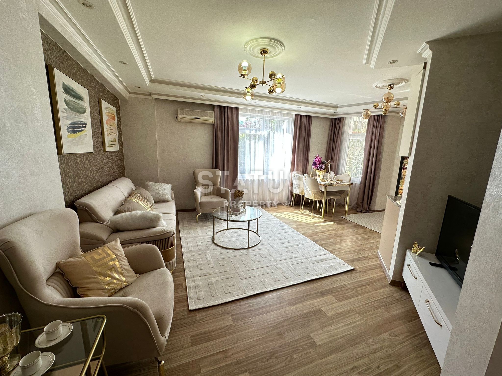 Двухкомнатная квартира с садом и новой мебелью в Тосмуре, 55 м2 фото 10