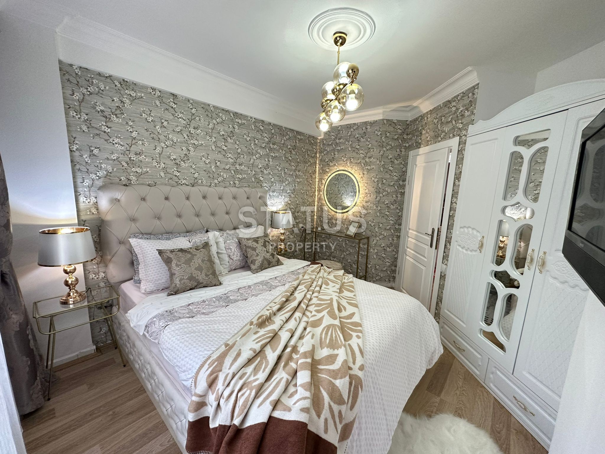 Двухкомнатная квартира с садом и новой мебелью в Тосмуре, 55 м2 фото 12