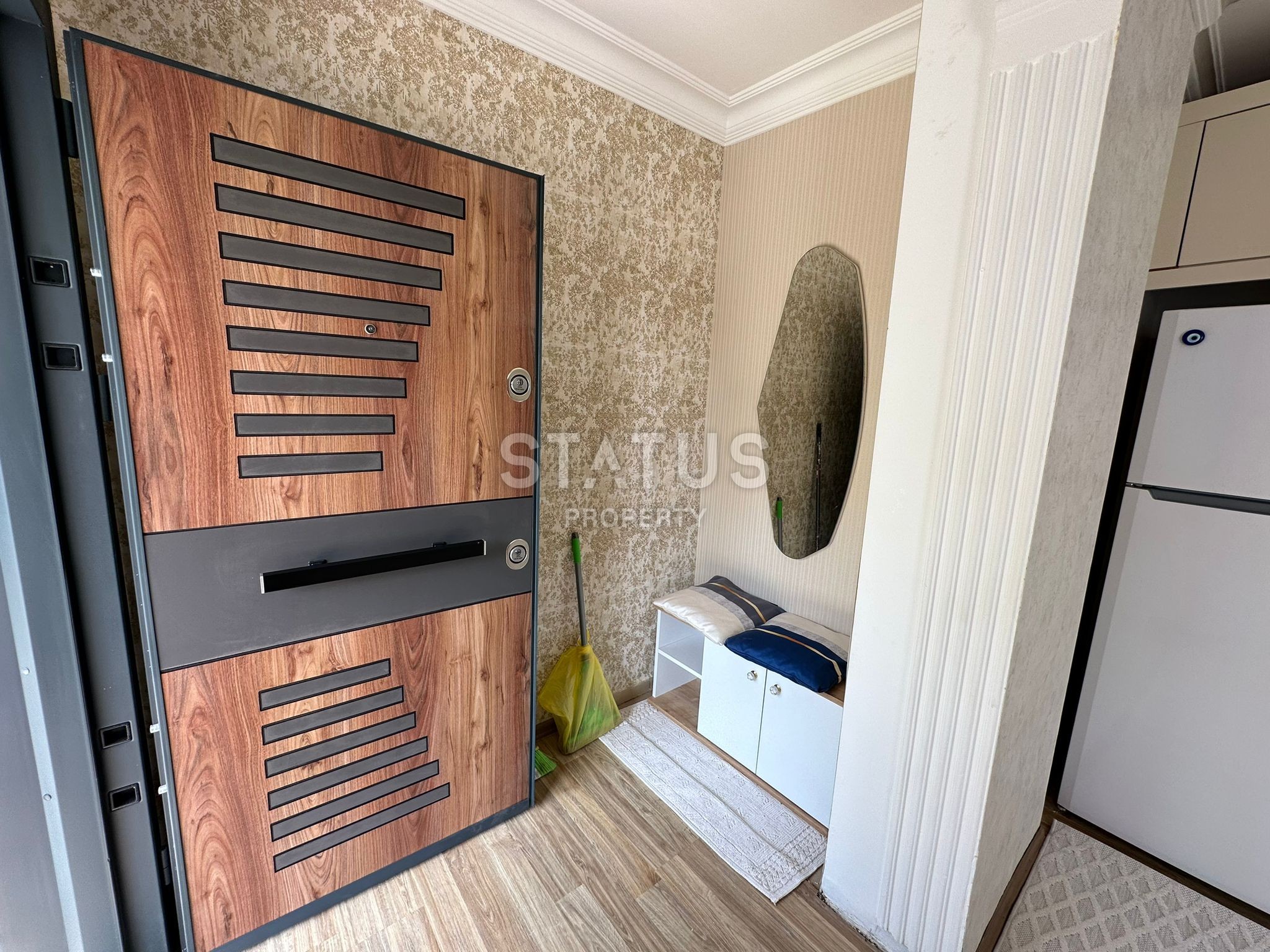 Двухкомнатная квартира с садом и новой мебелью в Тосмуре, 55 м2 фото 16