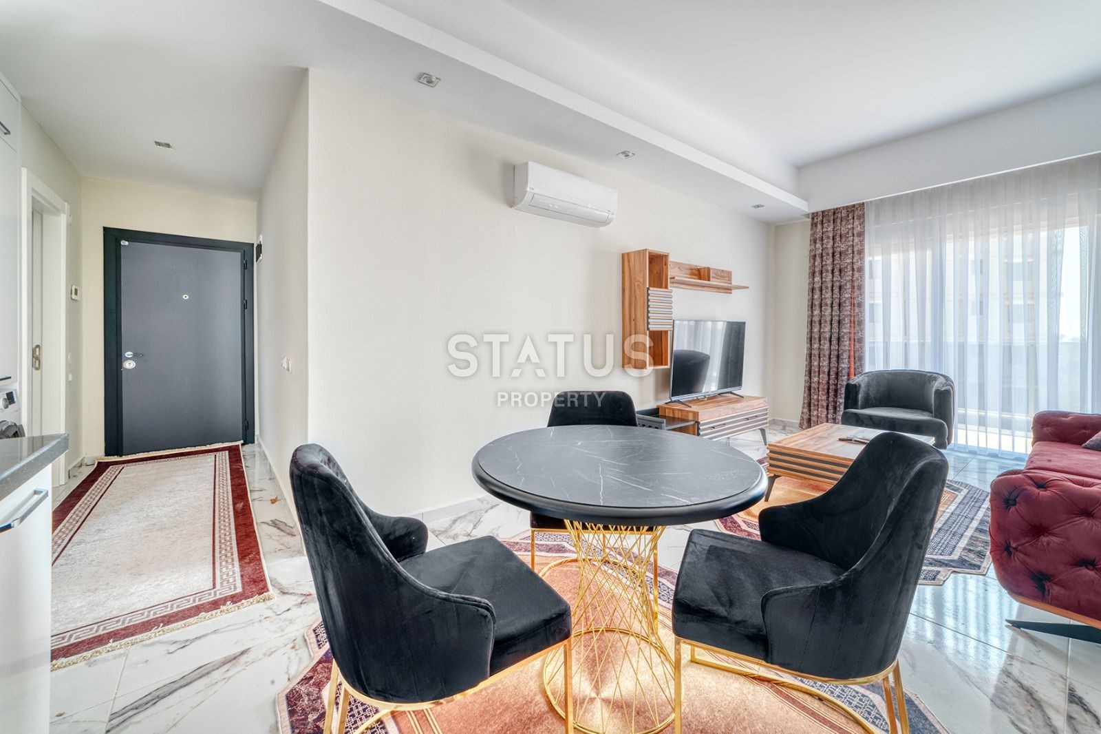 Новая квартира 1+1 с мебелью в Авсалларе, 55 м2 фото 7