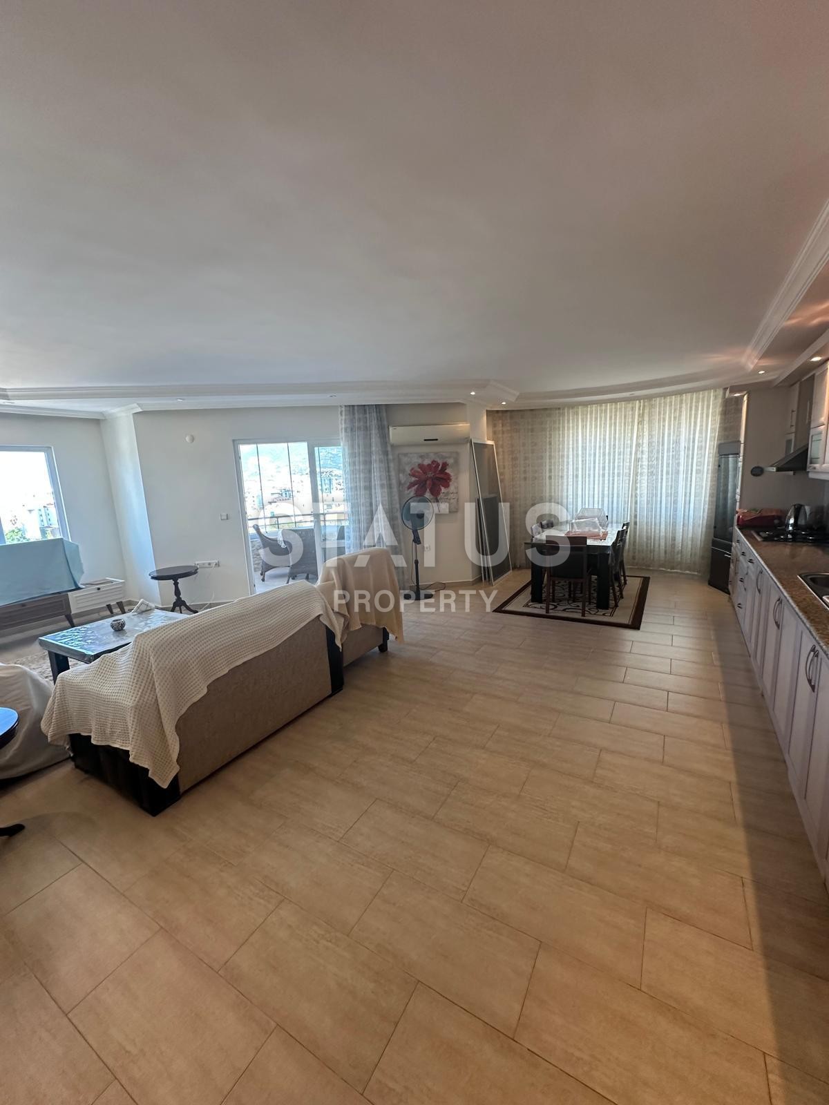 Квартира 2+1 с видом на море и горы в Тосмуре, 125 м2 фото 2