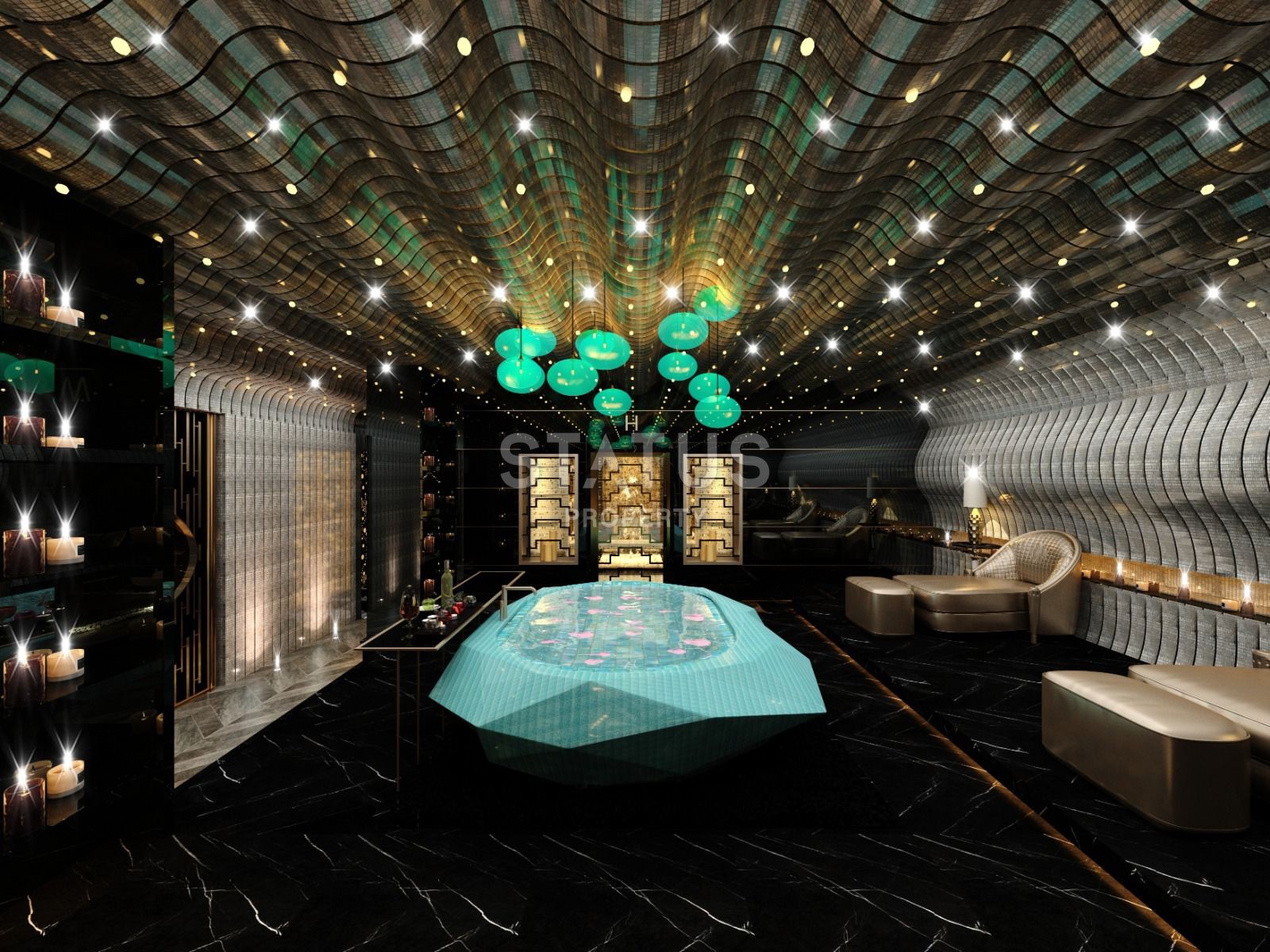 Пентхаус 2+1 с видом на море в комплексе Премиум класса, 100 м2 фото 42