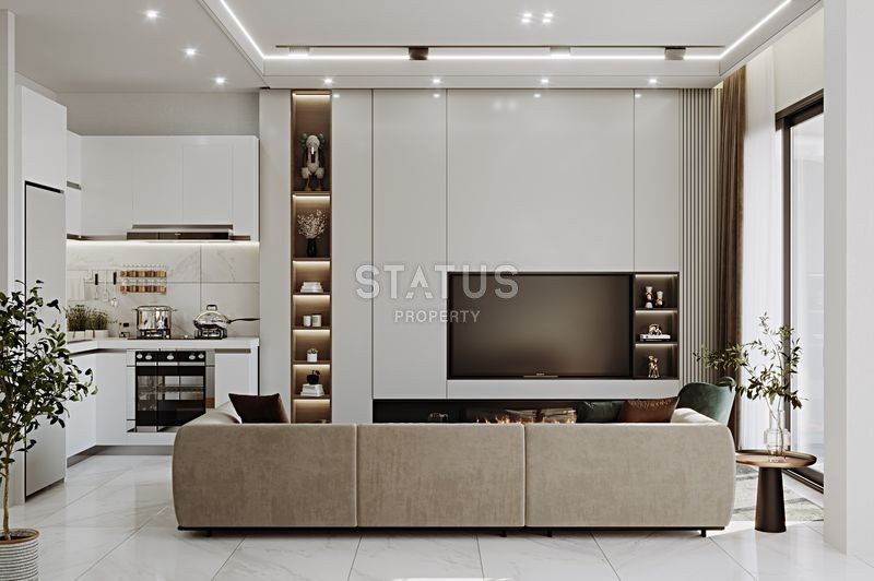 Новый комплекс в районе Тосмур! Подходит под ВНЖ! 60-100 м2 фото 13