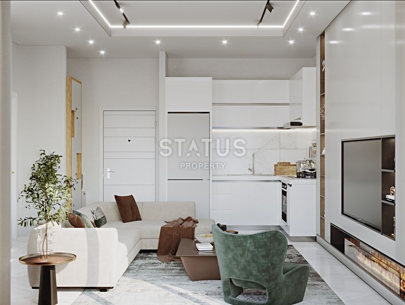 Новый комплекс в районе Тосмур! Подходит под ВНЖ! 60-100 м2 фото 14