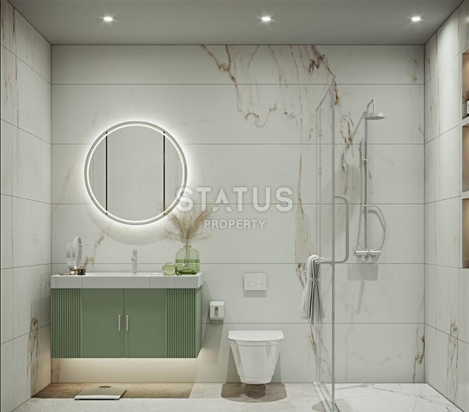 Новый комплекс в районе Тосмур! Подходит под ВНЖ! 60-100 м2 фото 19