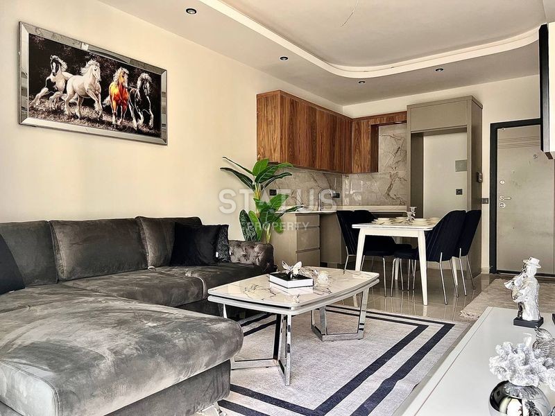 Двухкомнатная квартира с мебелью в Обе, 52 м2 фото 16