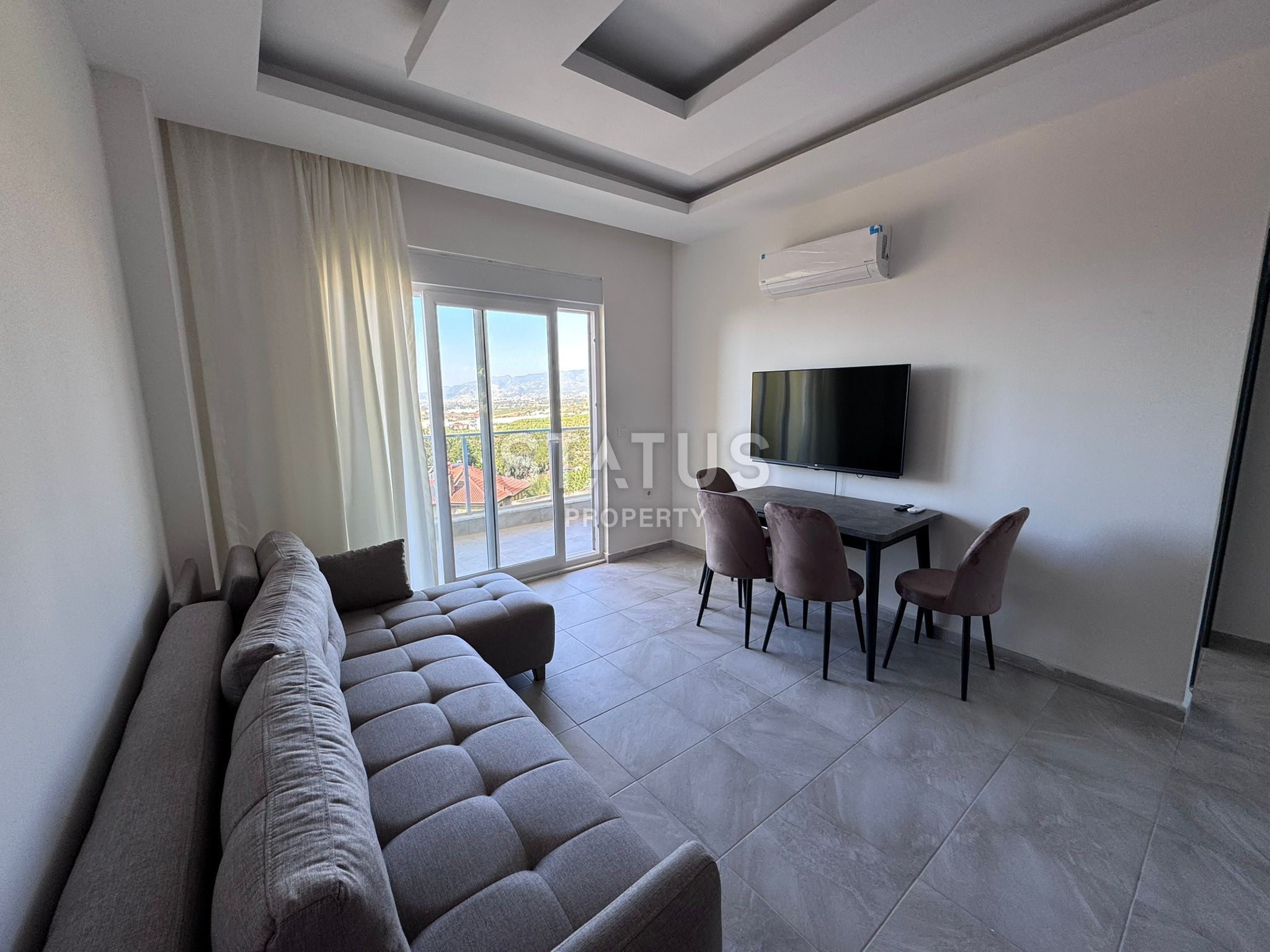 Квартира с прямым видом на море в Махмутларе, 55 м2 фото 3