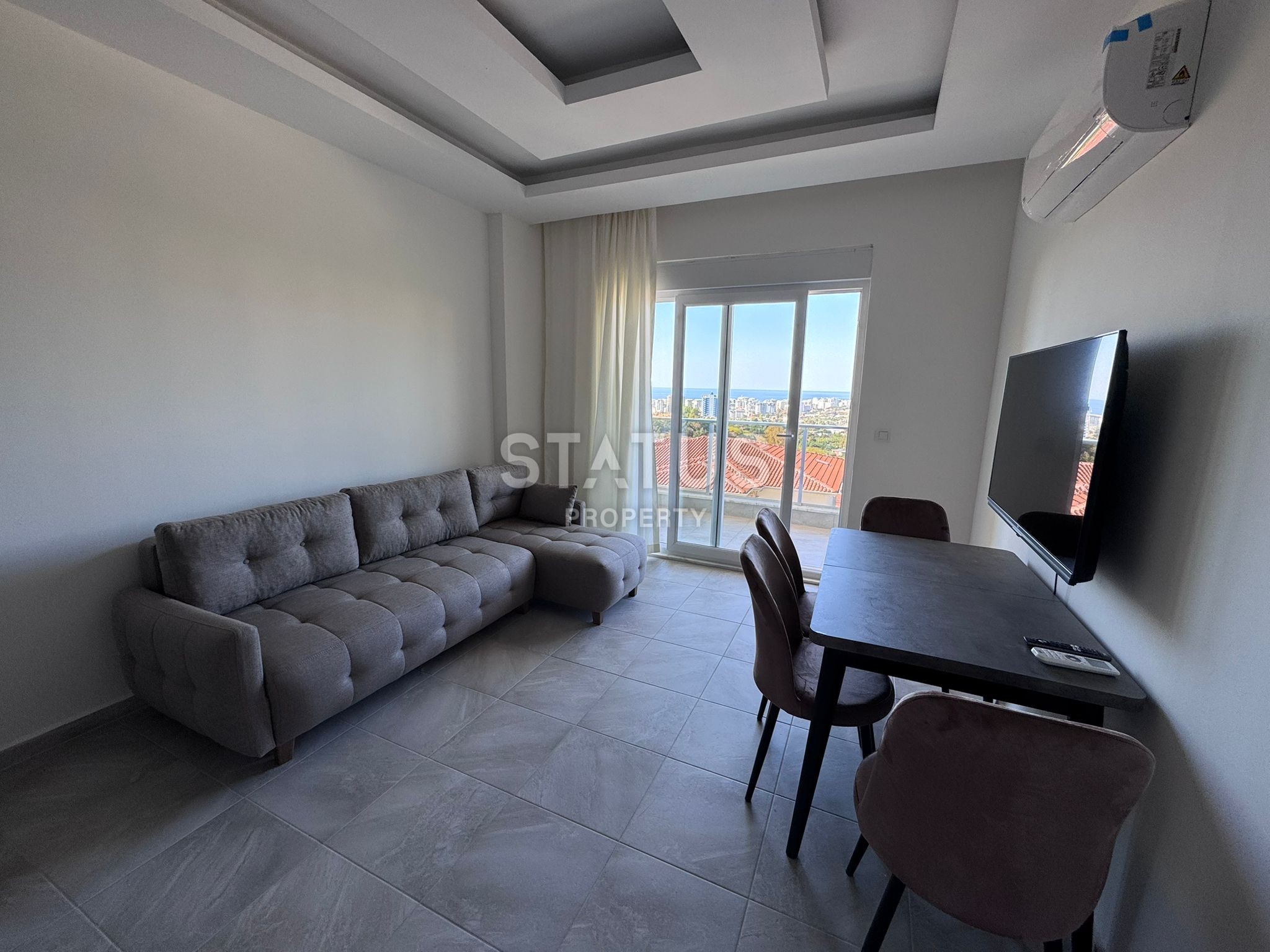 Квартира с прямым видом на море в Махмутларе, 55 м2 фото 4