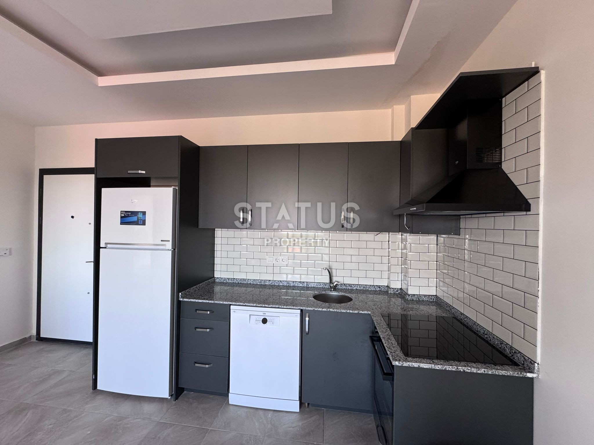 Квартира с прямым видом на море в Махмутларе, 55 м2 фото 10