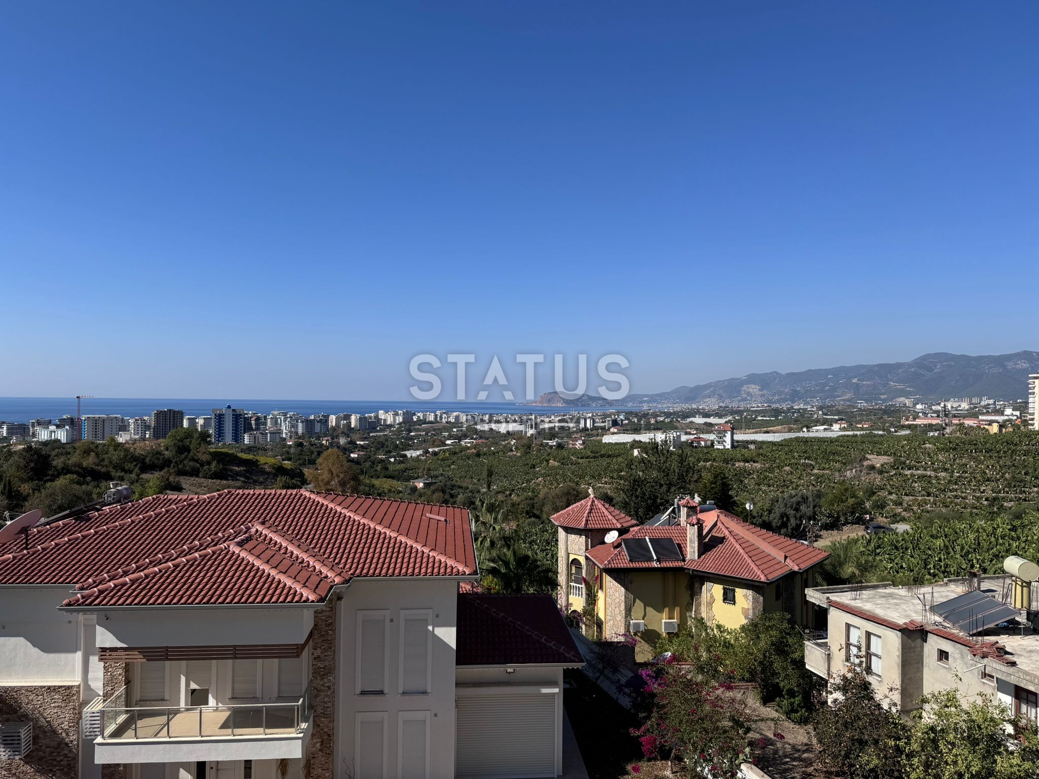 Квартира с прямым видом на море в Махмутларе, 55 м2 фото 13