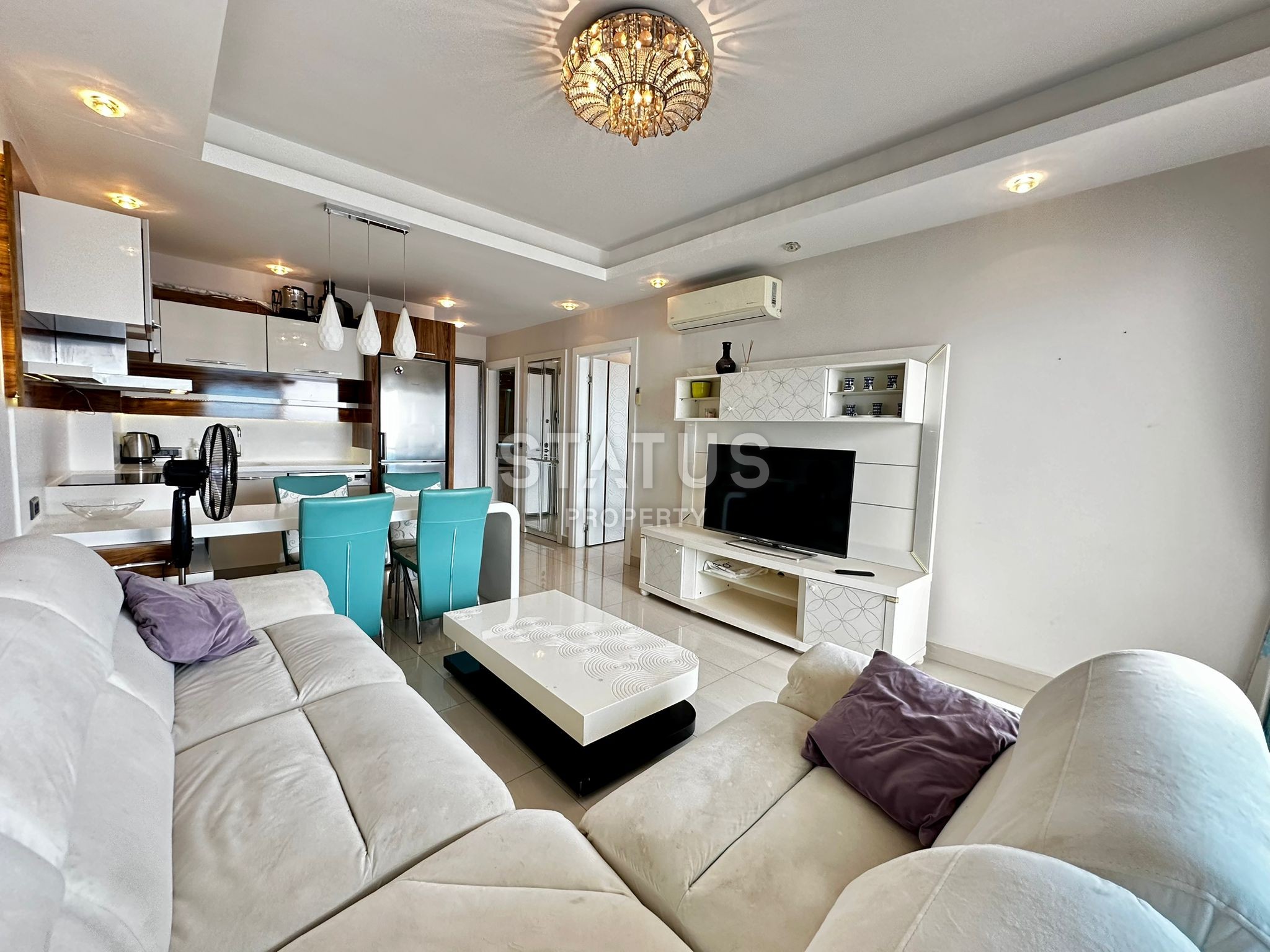 Прекрасная квартира в шикарном комплексе в Махмутларе, 70 м2 фото 25