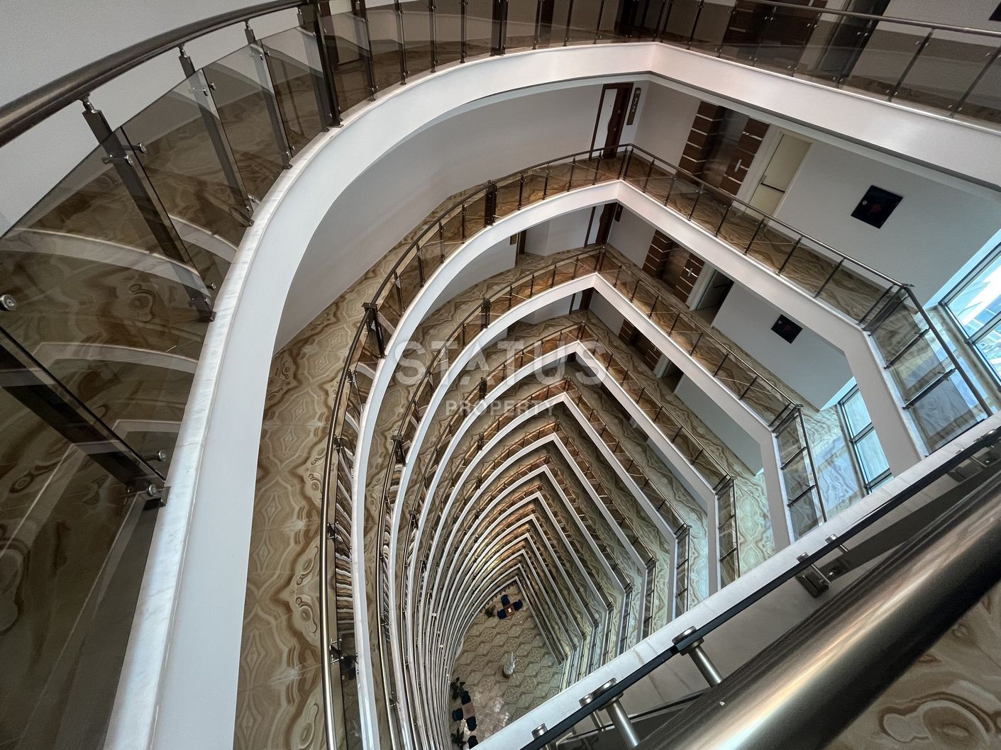 Прекрасная квартира в шикарном комплексе в Махмутларе, 70 м2 фото 37