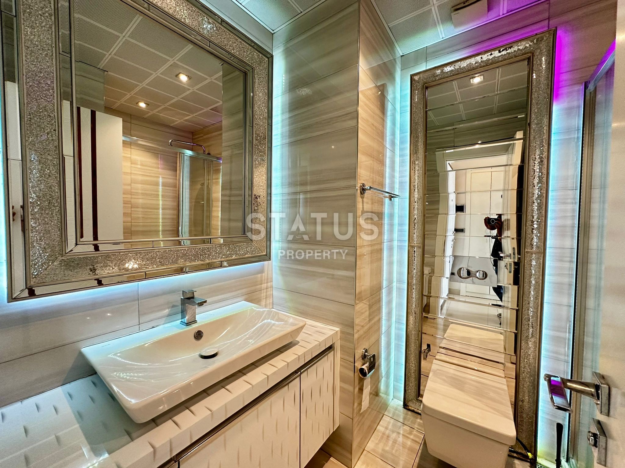 Прекрасная квартира в шикарном комплексе в Махмутларе, 70 м2 фото 46