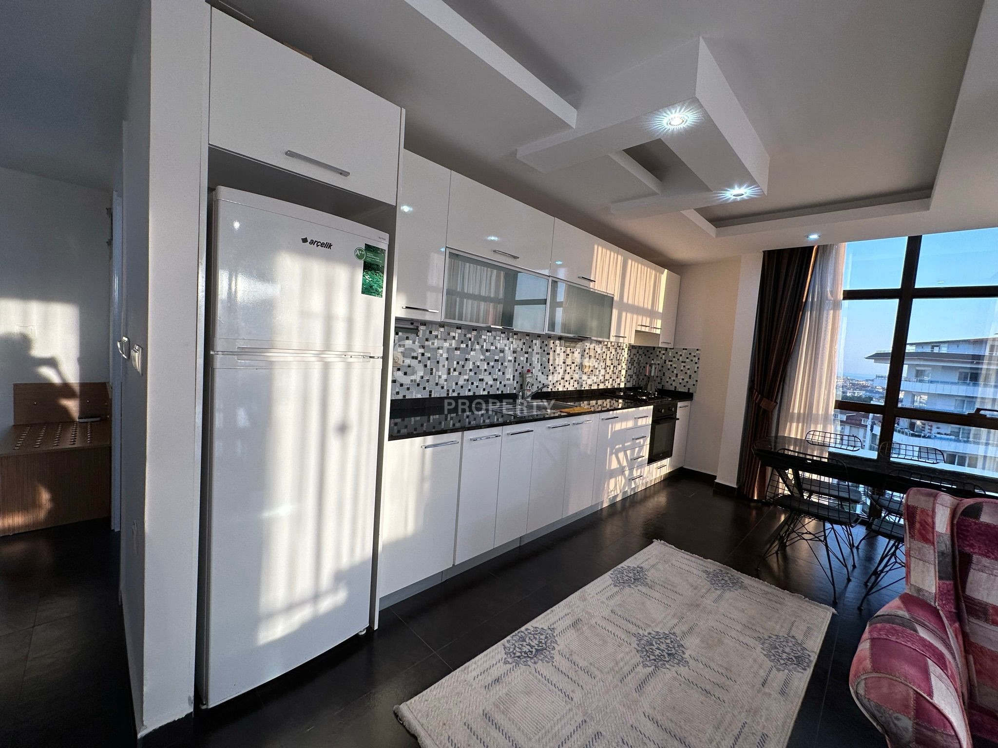 Просторная квартира в прекрасном комплексе в Джикджили, 80 м2 фото 14