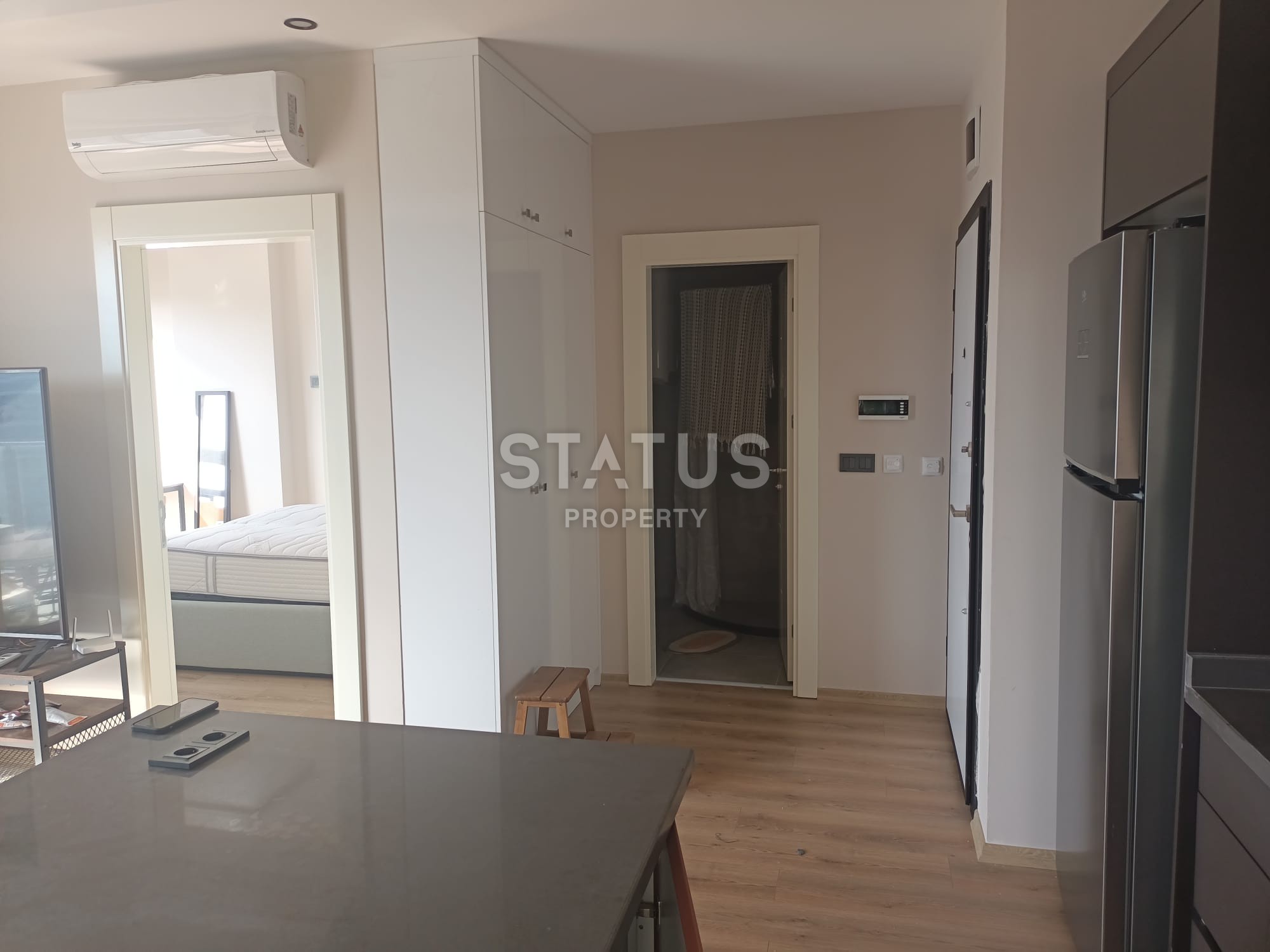 Уютная меблированная квартира 1+1 в Каргыджак  рядом с морем, 51 м2 фото 6