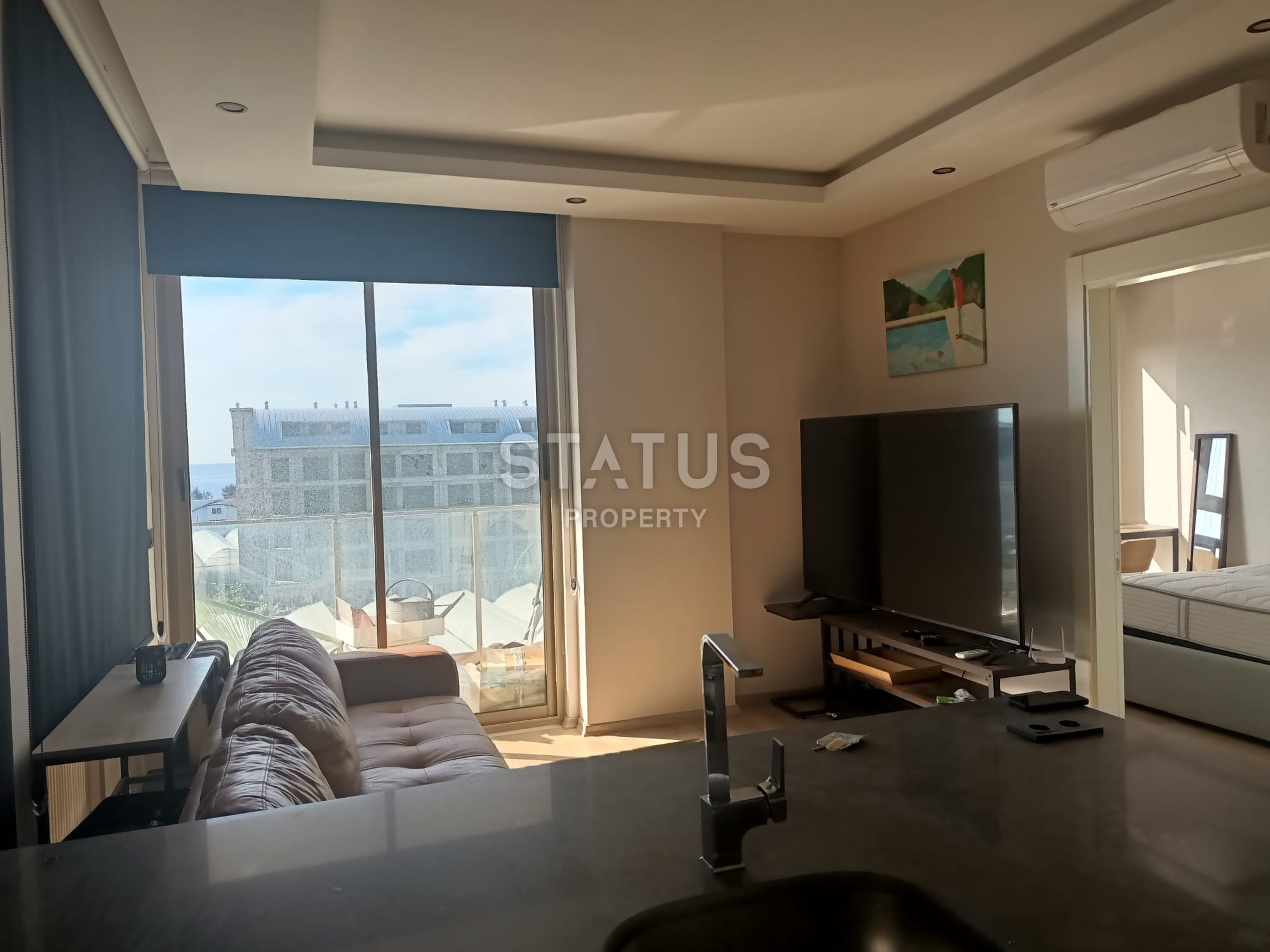 Уютная меблированная квартира 1+1 в Каргыджак  рядом с морем, 51 м2 фото 8