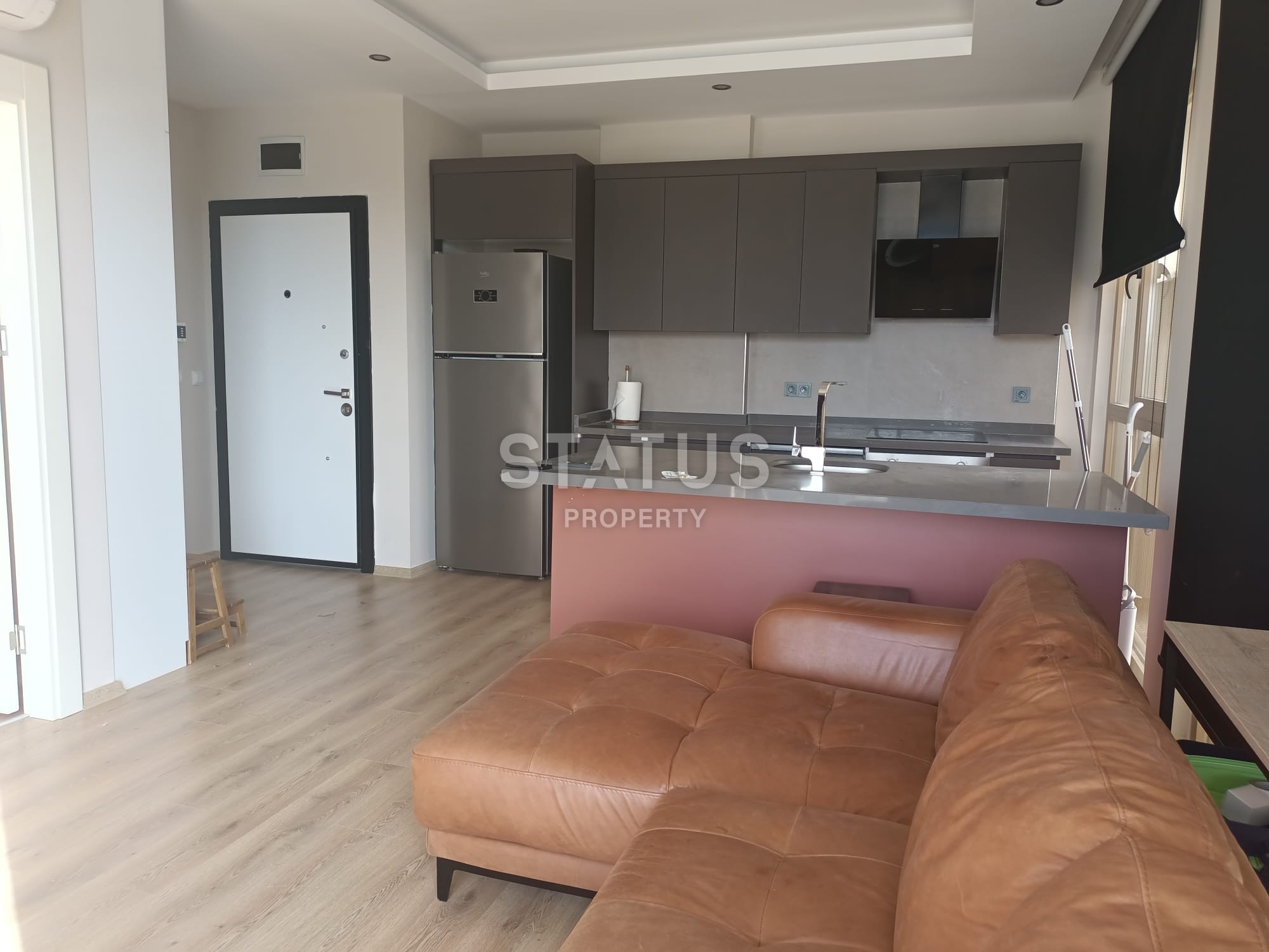 Уютная меблированная квартира 1+1 в Каргыджак  рядом с морем, 51 м2 фото 9