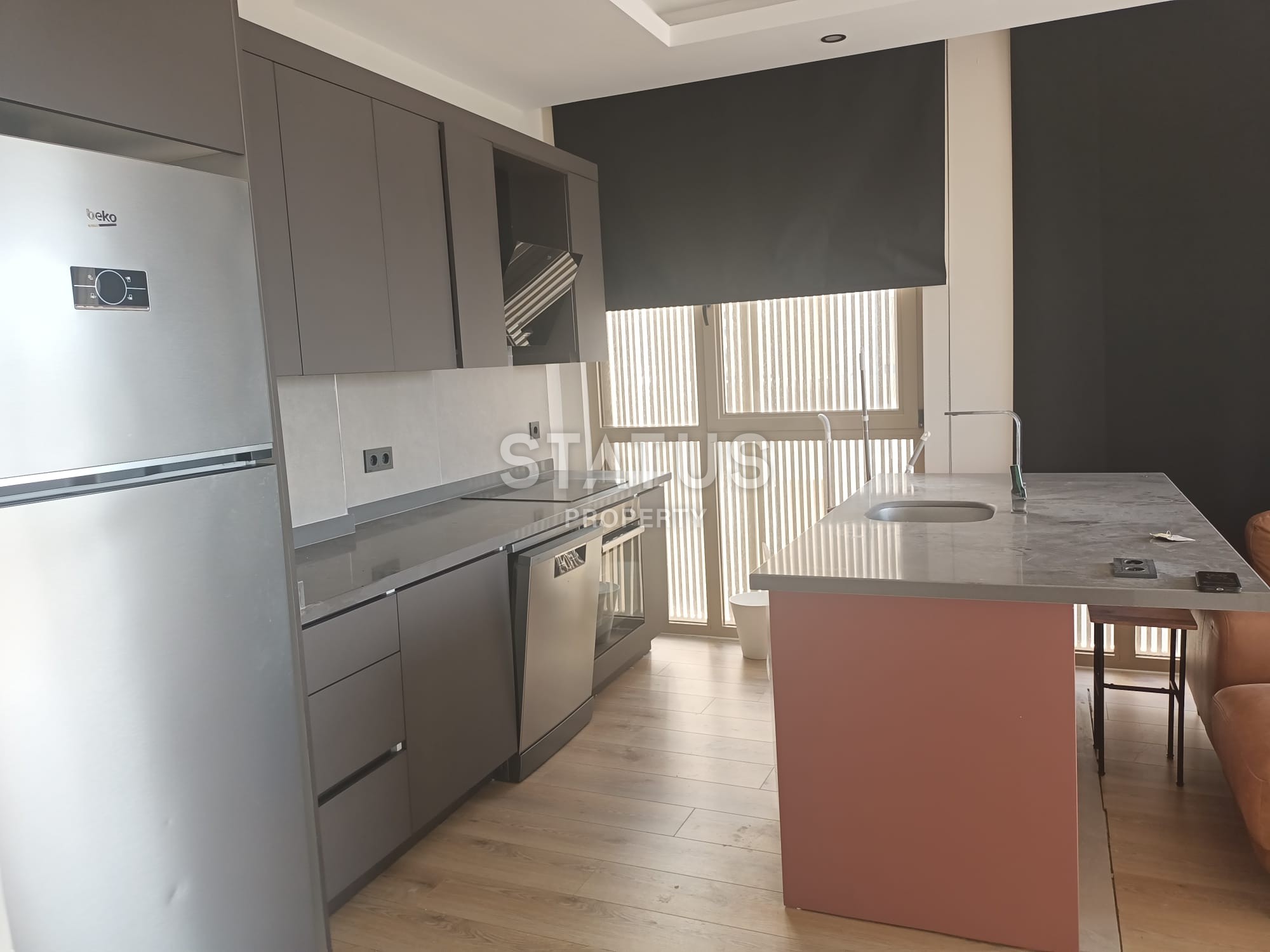 Уютная меблированная квартира 1+1 в Каргыджак  рядом с морем, 51 м2 фото 13