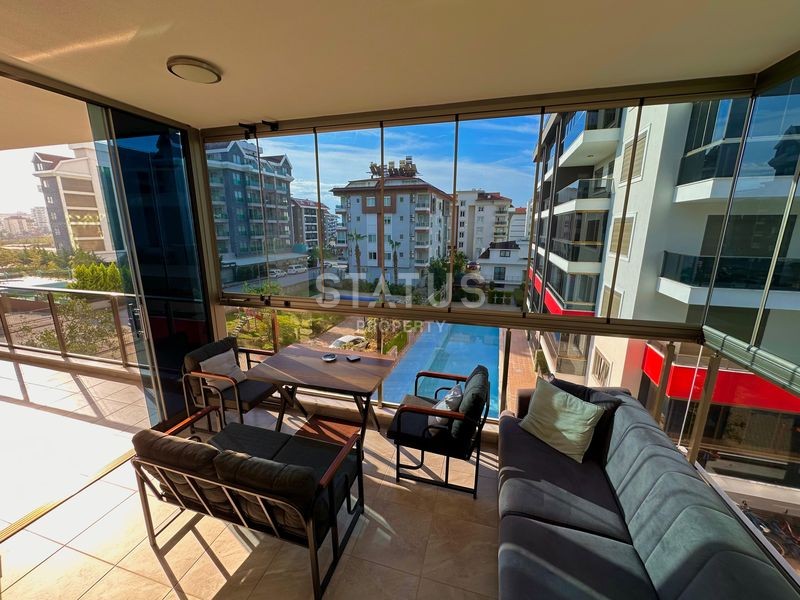 Furnished apartment 2+1 in 250 meters from the sea! District Kestel. фото 16