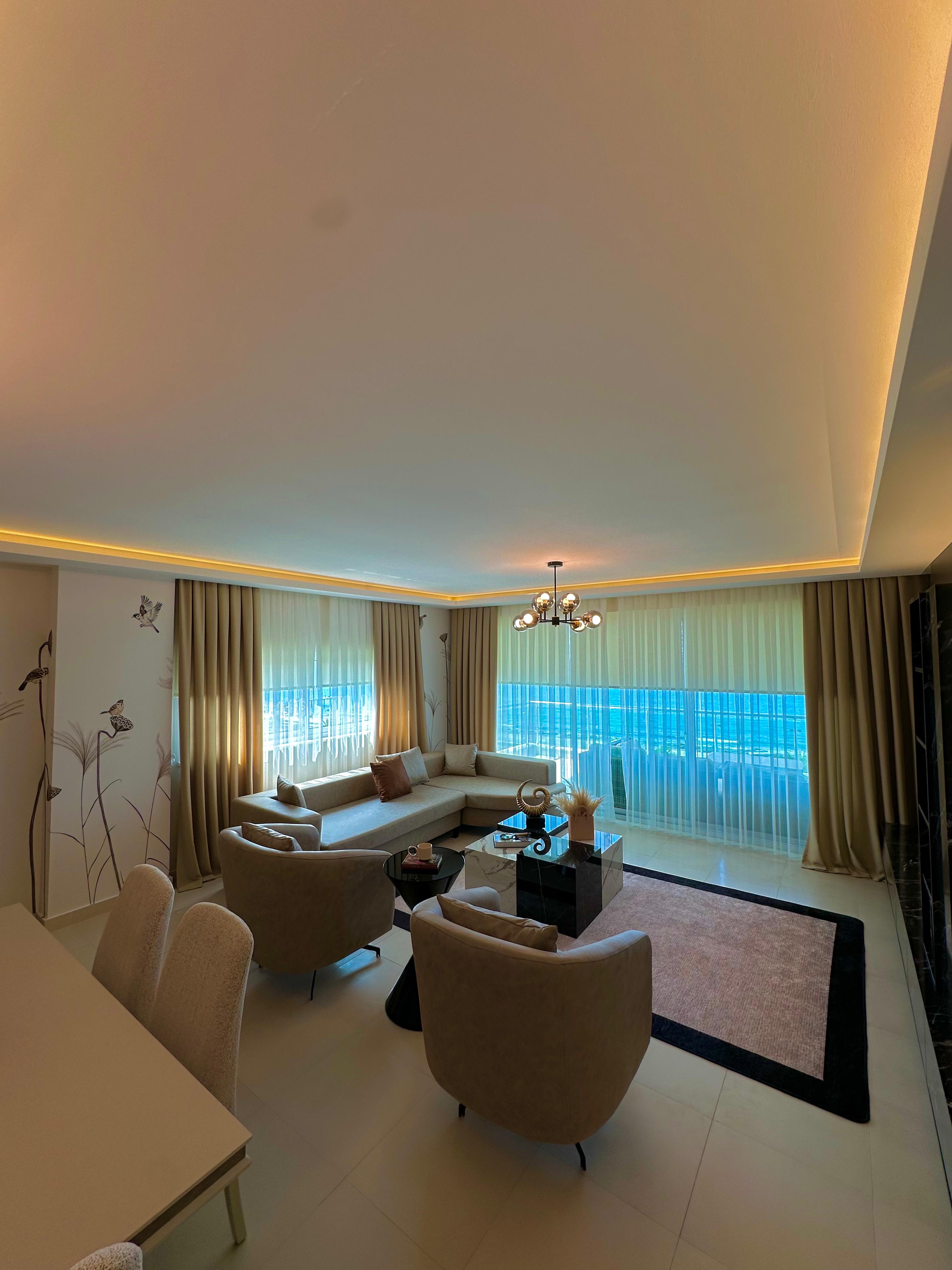 Видовая квартира 2+1 в отличном комплексе, 125 м2 фото 4