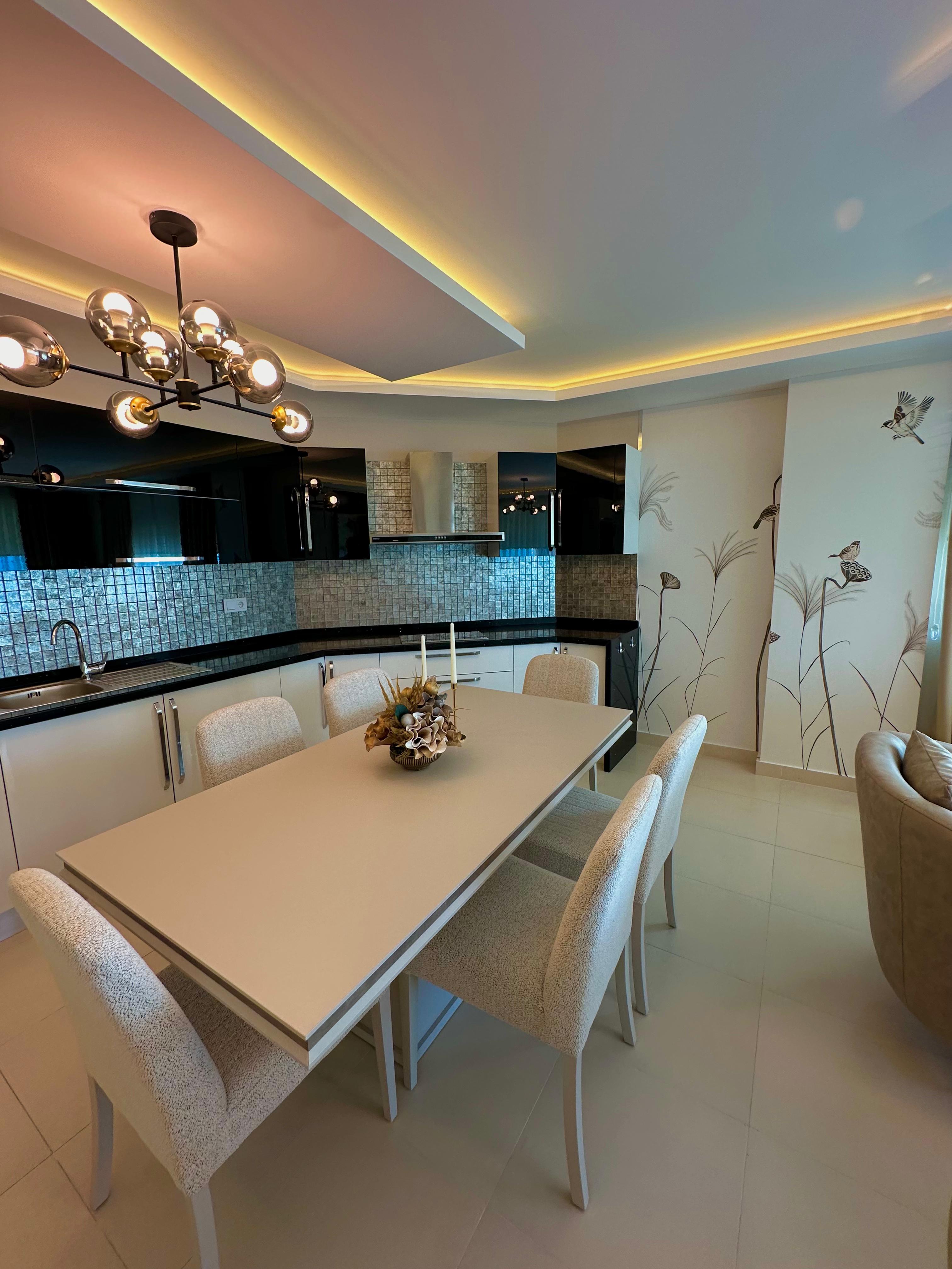 Видовая квартира 2+1 в отличном комплексе, 125 м2 фото 13