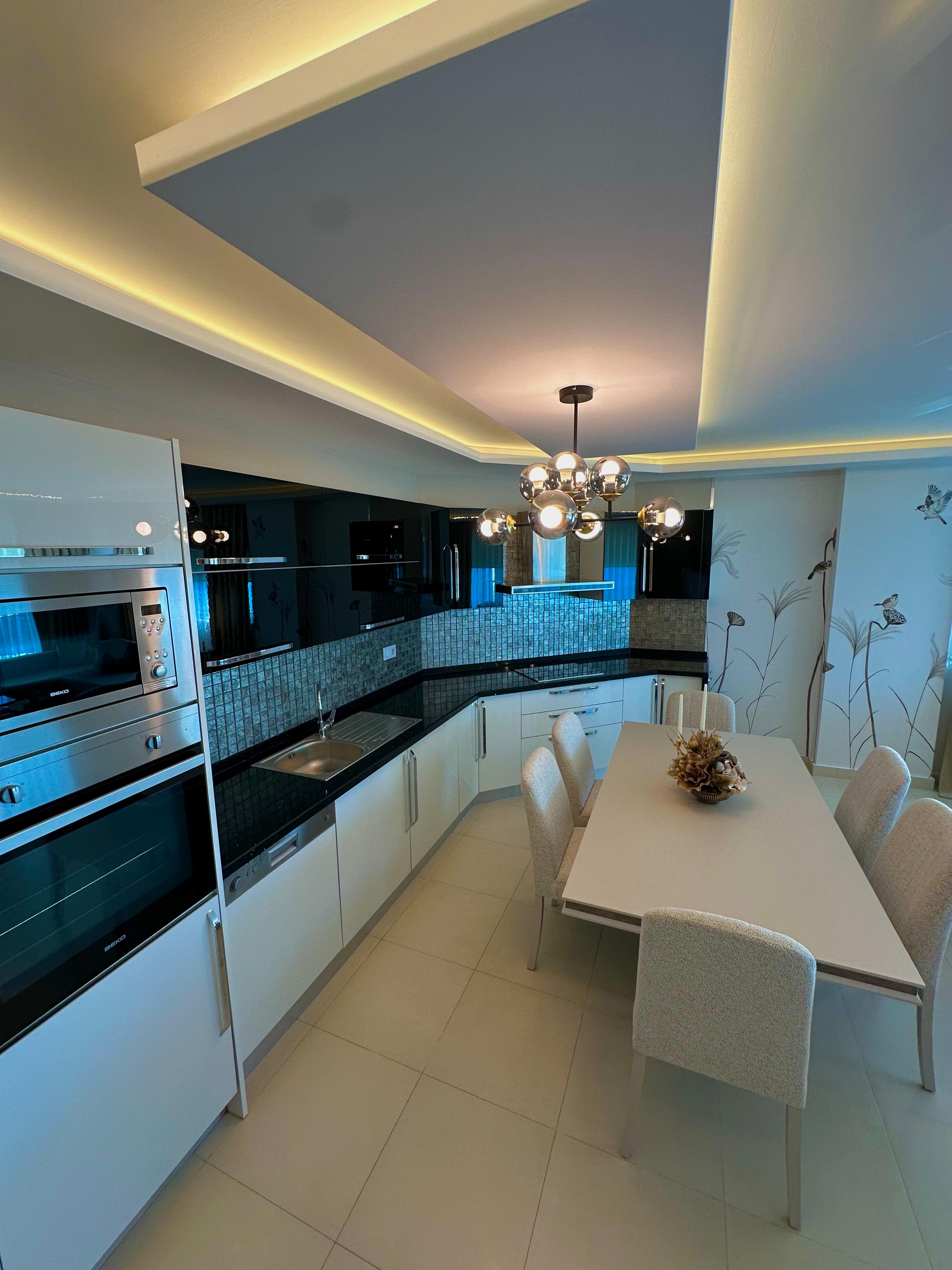 Видовая квартира 2+1 в отличном комплексе, 125 м2 фото 16