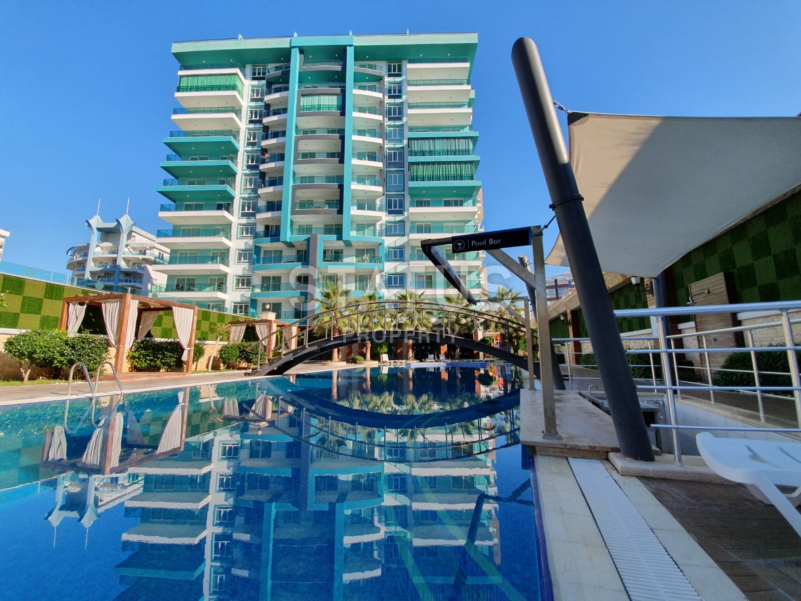 Шикарные апартаменты 2+1 в 130 метрах от моря в Махмутларе, 110 м2 фото 11