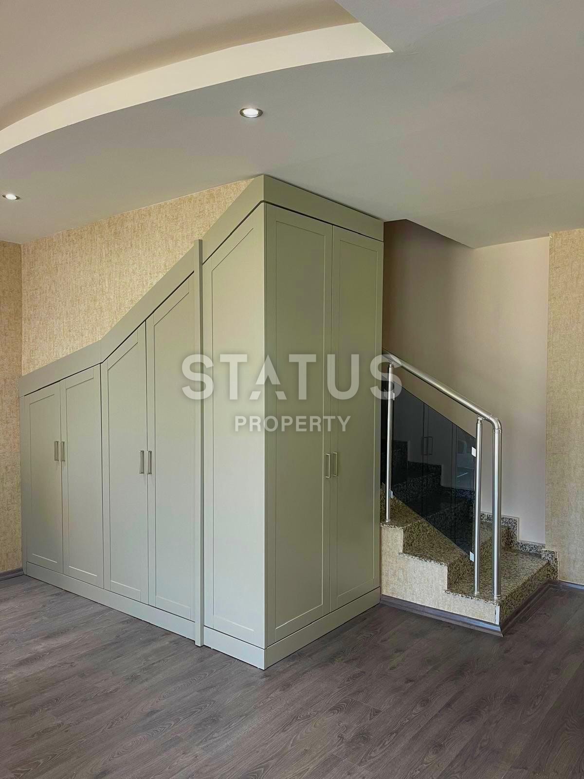 Penthouse with sea view in Kestel, 145 m2 фото 4