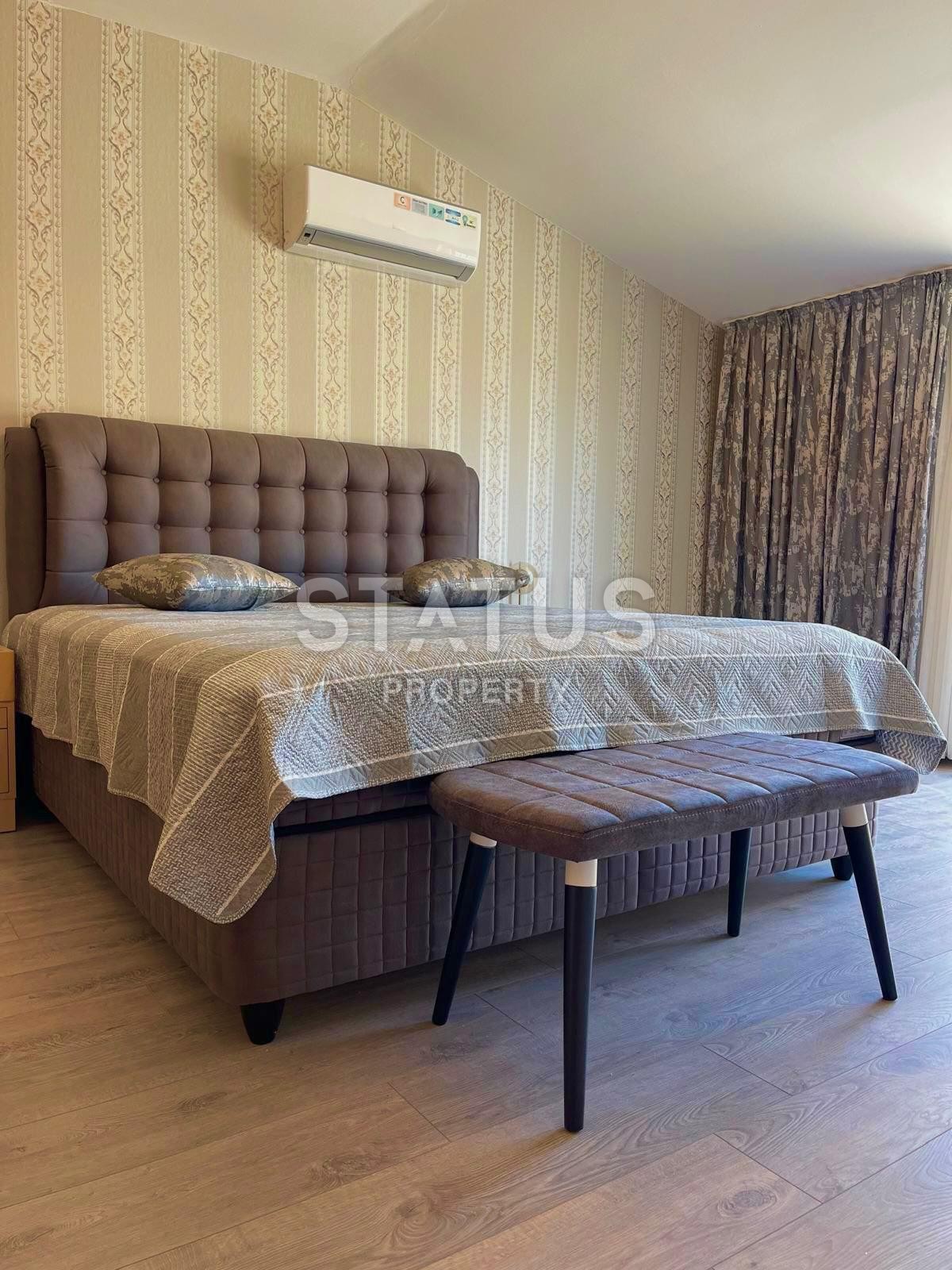 Penthouse with sea view in Kestel, 145 m2 фото 11