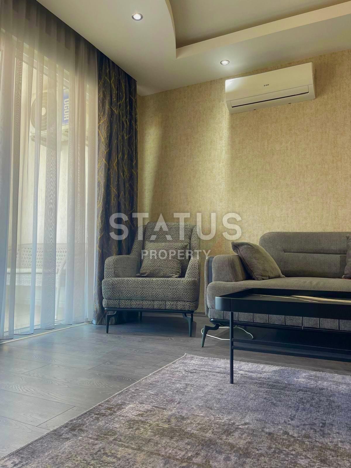 Penthouse with sea view in Kestel, 145 m2 фото 14