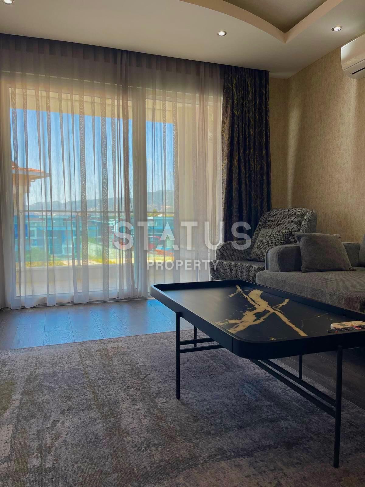 Penthouse with sea view in Kestel, 145 m2 фото 15