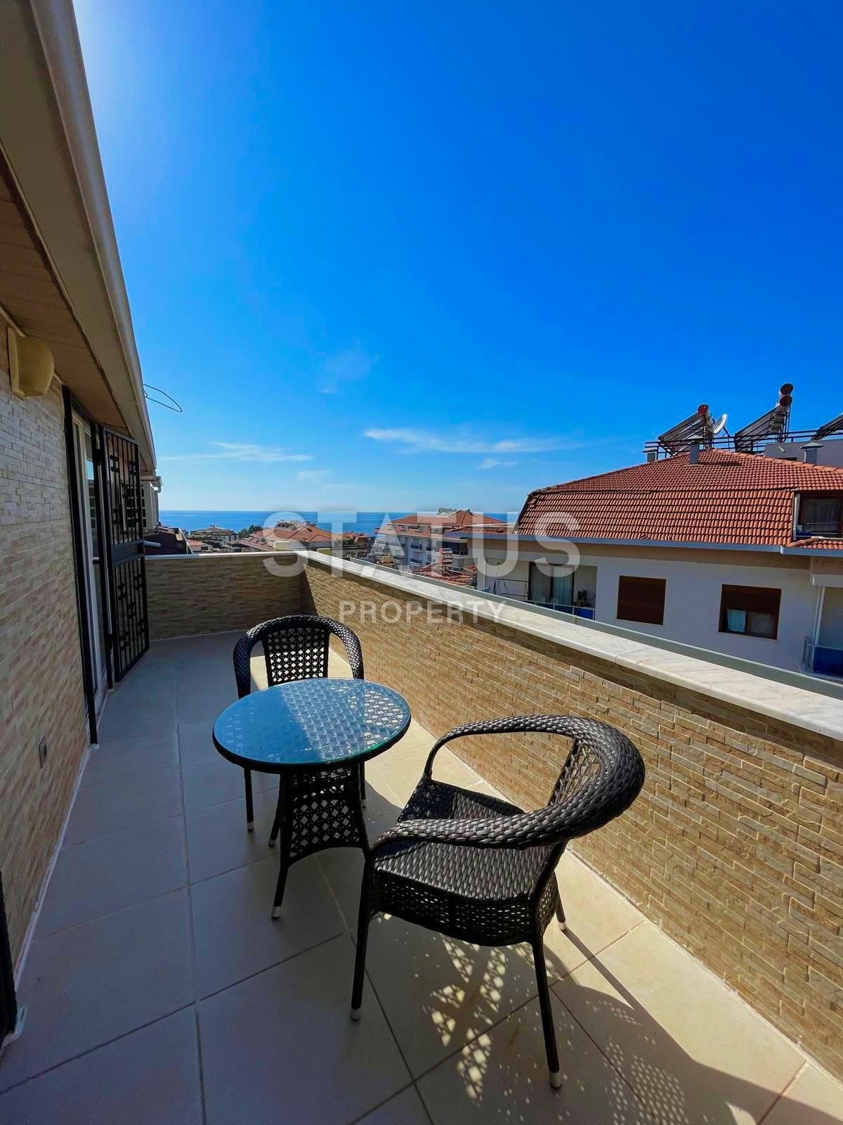 Penthouse with sea view in Kestel, 145 m2 фото 25